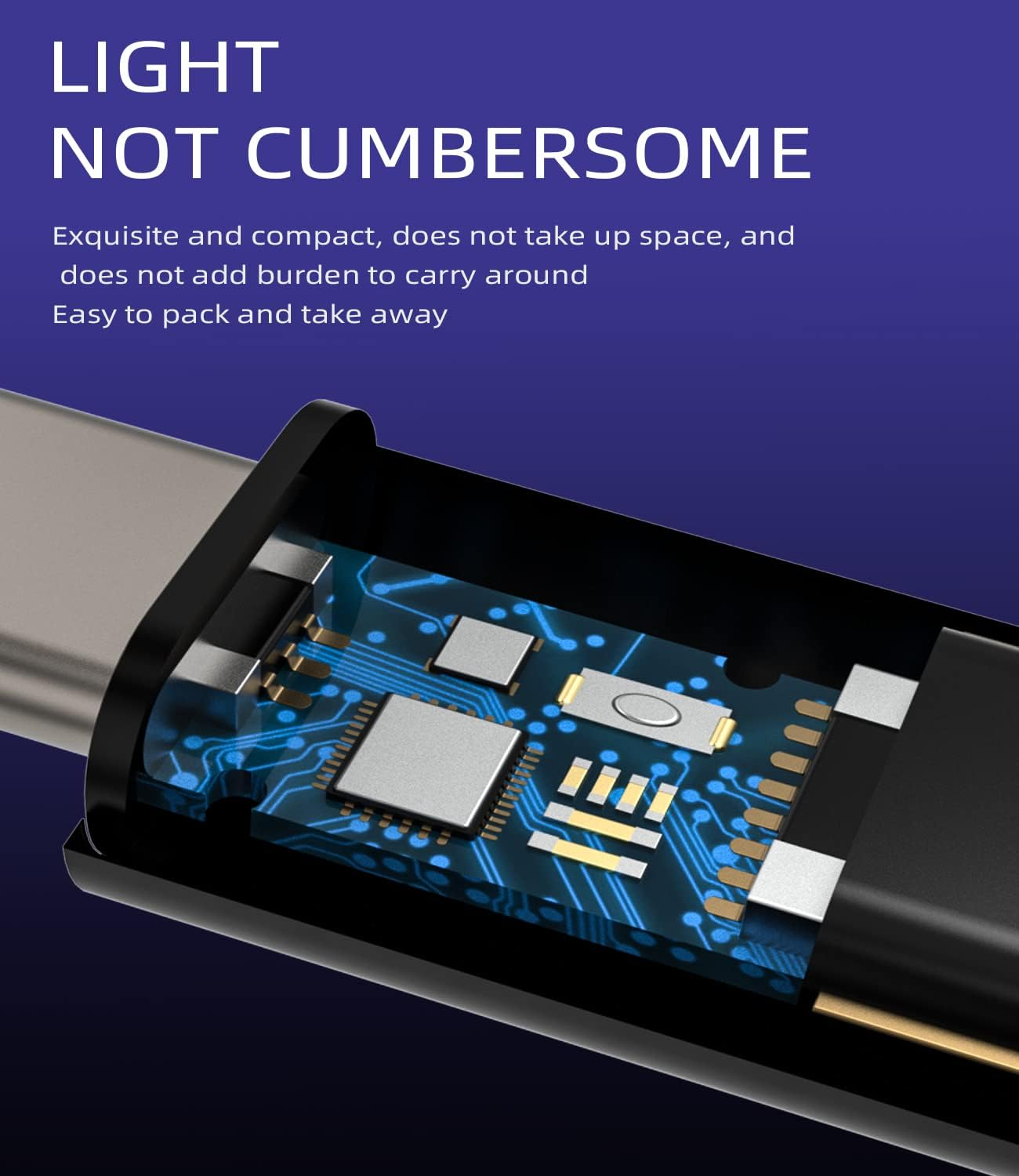 Lightning to USB C Adaptor for Iphone16 15 Pro Charging Adapter (3Pack) for Apple for Ipad Compatible for Samsung Galaxy Charger Female Cable Type C Male Jack Connector Data Port Android Converter image number 4