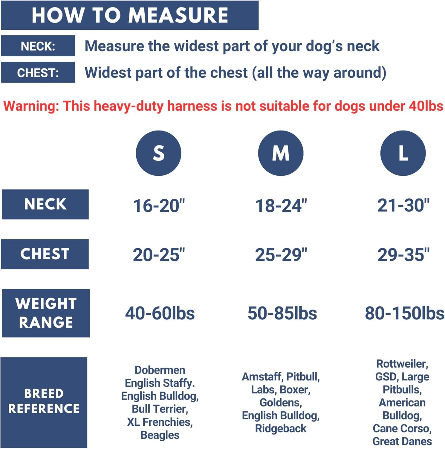 Spark Paws No-Pull Dog Harness - Designed for Safety and Control, Ideal for Large, Strong Breeds - Pitbulls, Boxers - Black, L image number 2