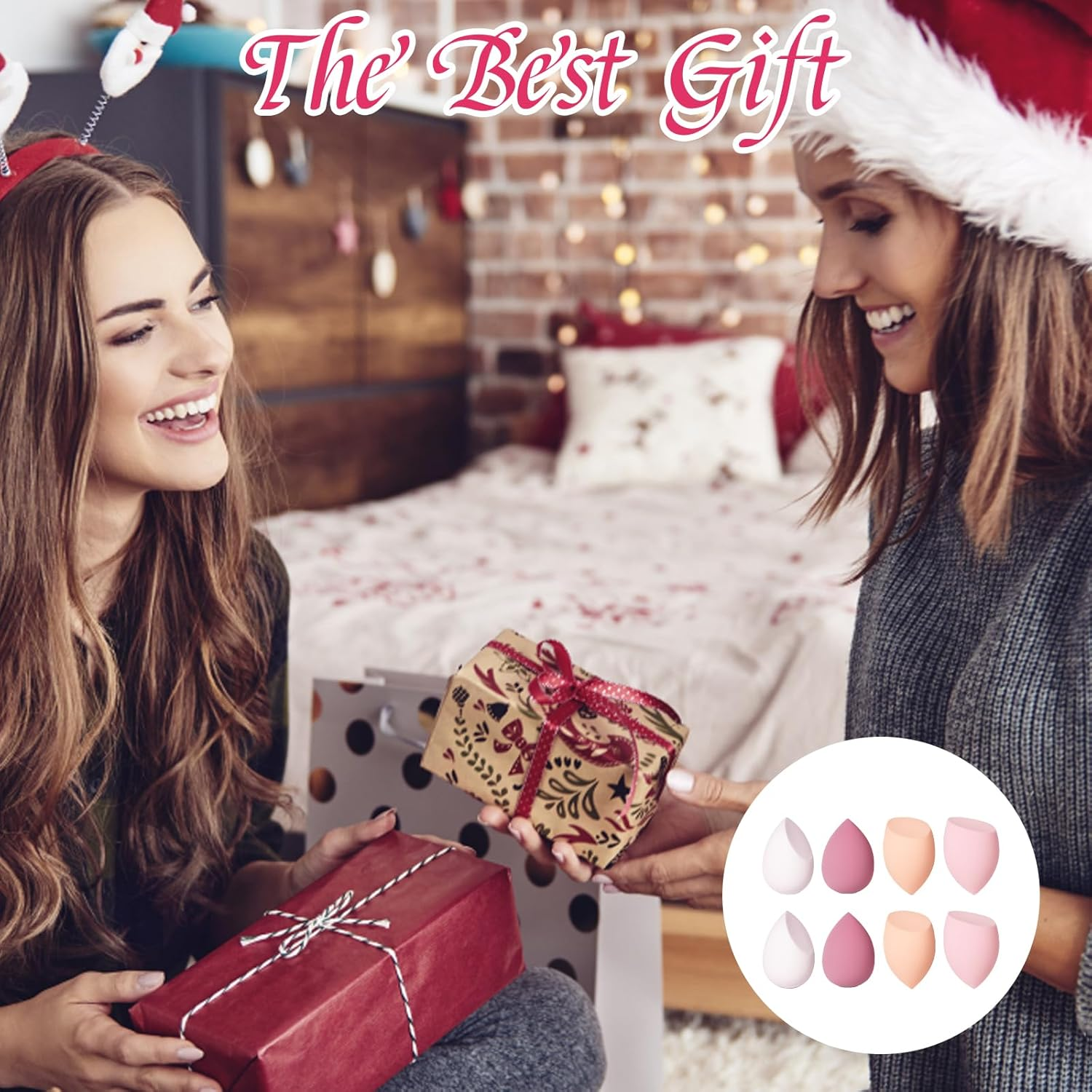 8 Pcs Beauty Blender, Makeup Sponge Set for Foundation and Powder Application, Professional Beauty Sponge with Multiple Shapes, Travel-Friendly image number 3