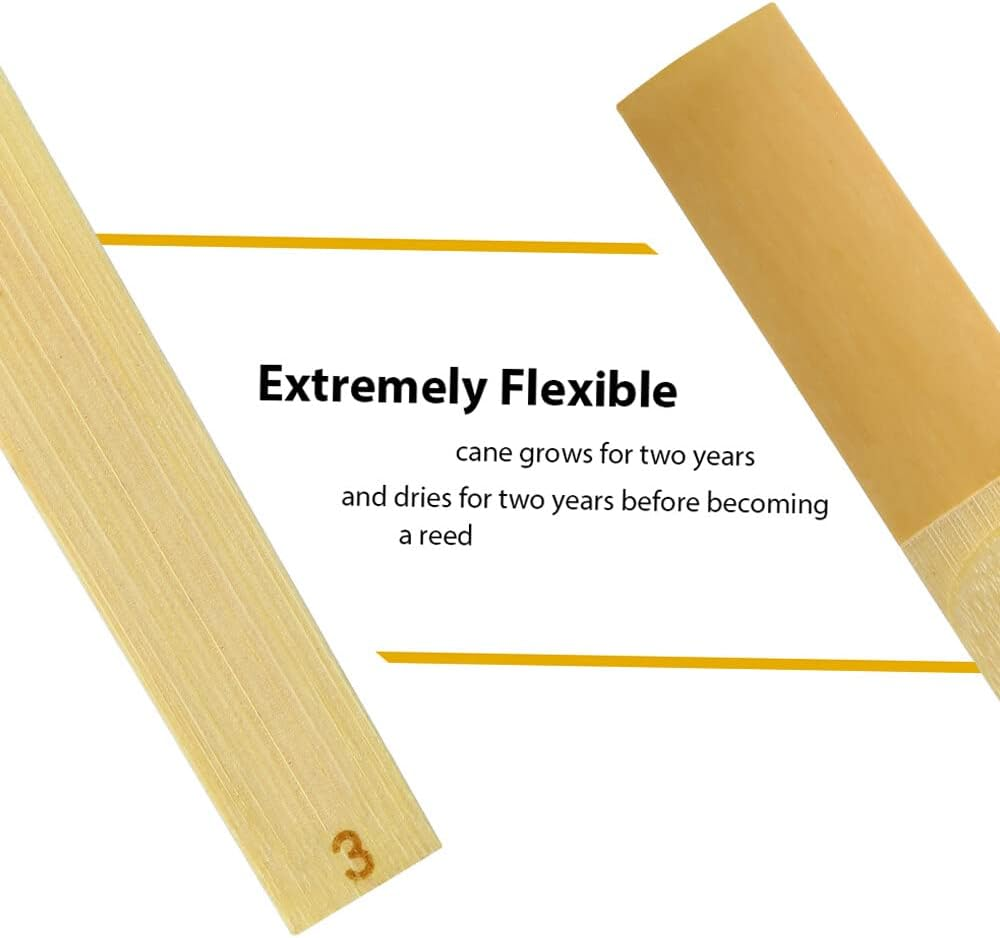 Xinyee Woodwinds Bb Clarinet Traditional Reeds Strength 3.0, 10Pcs/ Box image number 2