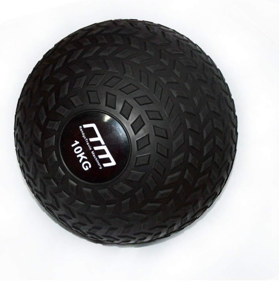 10Kg Non-Bounce Tyre Thread Slam Ball Dead Ball Medicine Ball for Gym Fitness MMA Volleyball Sports Core Strength Circuit Training Strength and Endurance Training Weights Exercise Workout