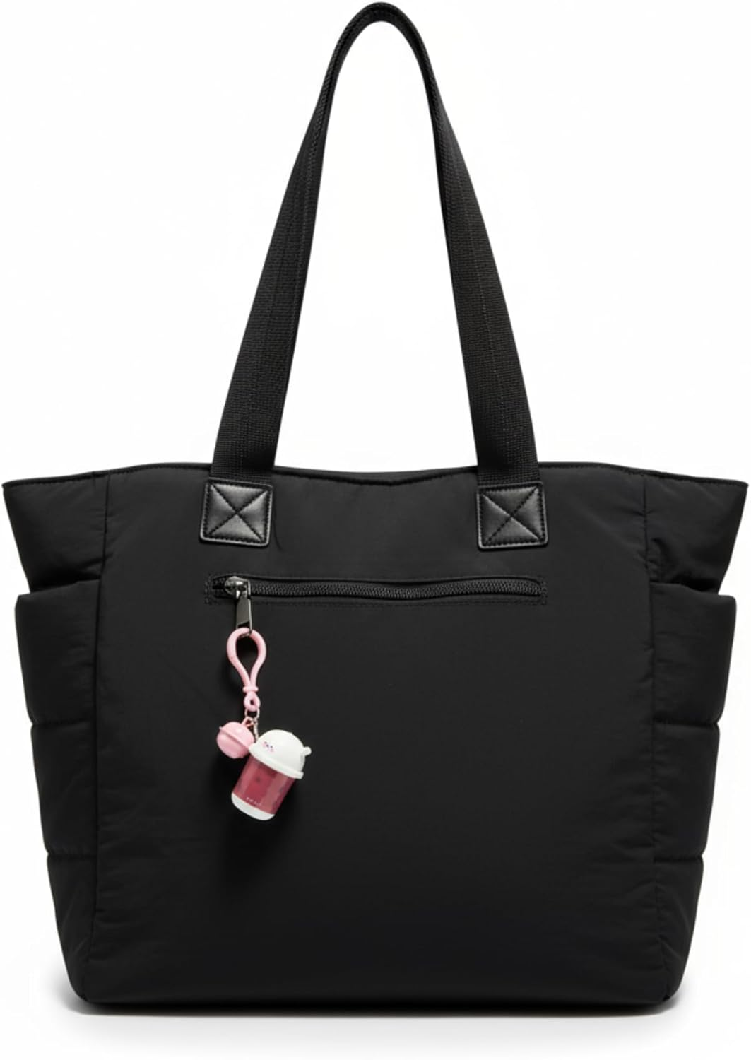 BOBALIP Matte Lip Mud Milk Tea Edition &ndash; Kawaii Boba Keychain | Long-Lasting, Cloud-Light, Soft Blurring Lip Cream | 3 Dreamy Shades (Peach Oolong, Red Bean, Taro Rose) (Red Bean) image number 3