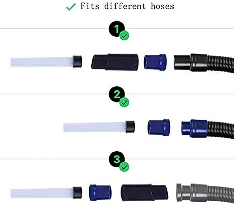 Multifunction Vacuum Cleaner Dust Dirt Remover Brush Duster Tool Cleaner Vacuum EE Universal Attachment Household Clean Tools image number 2