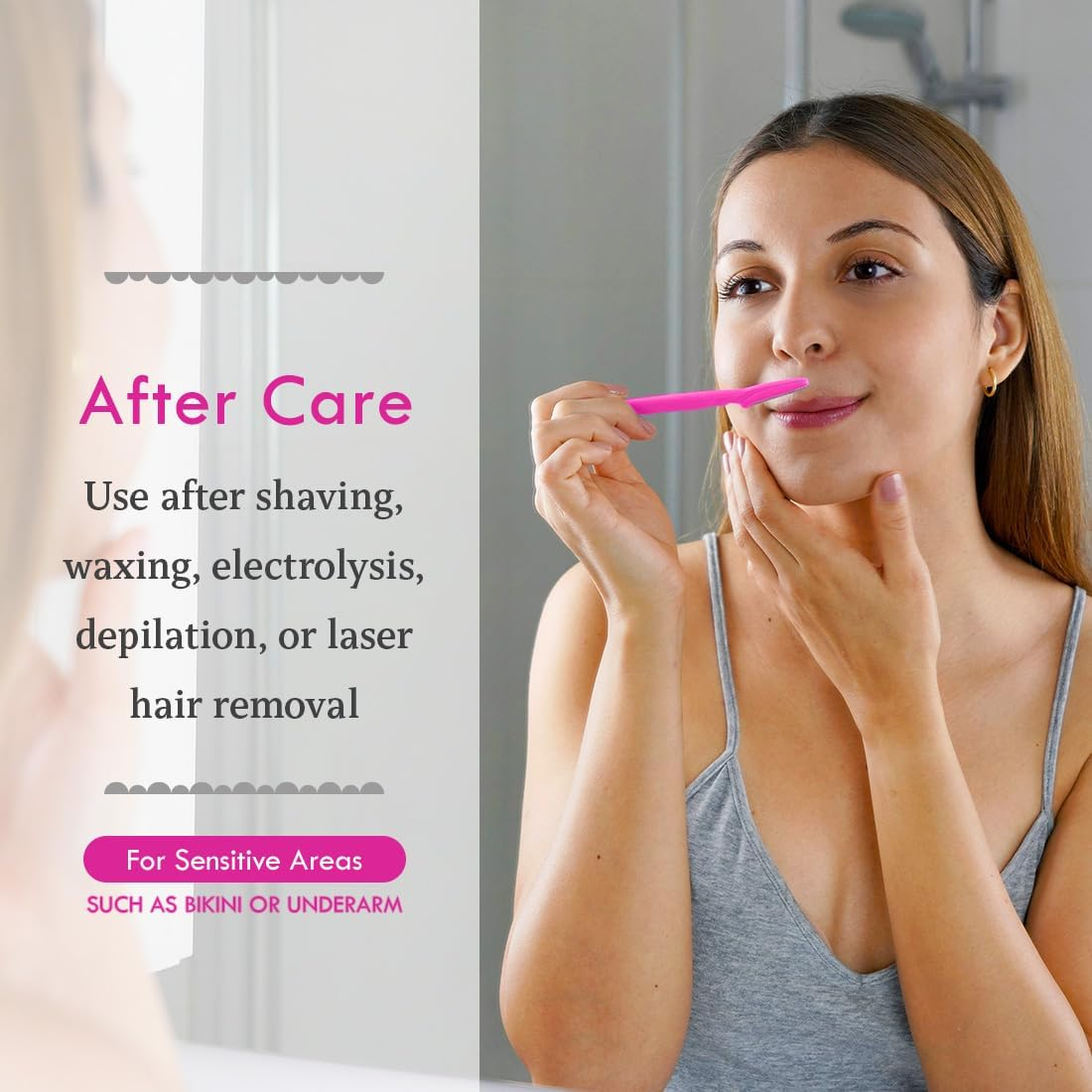 Bikini Zone Medicated Gel 1Oz Get Rid of Bikini Bumps (2 Pack) image number 3