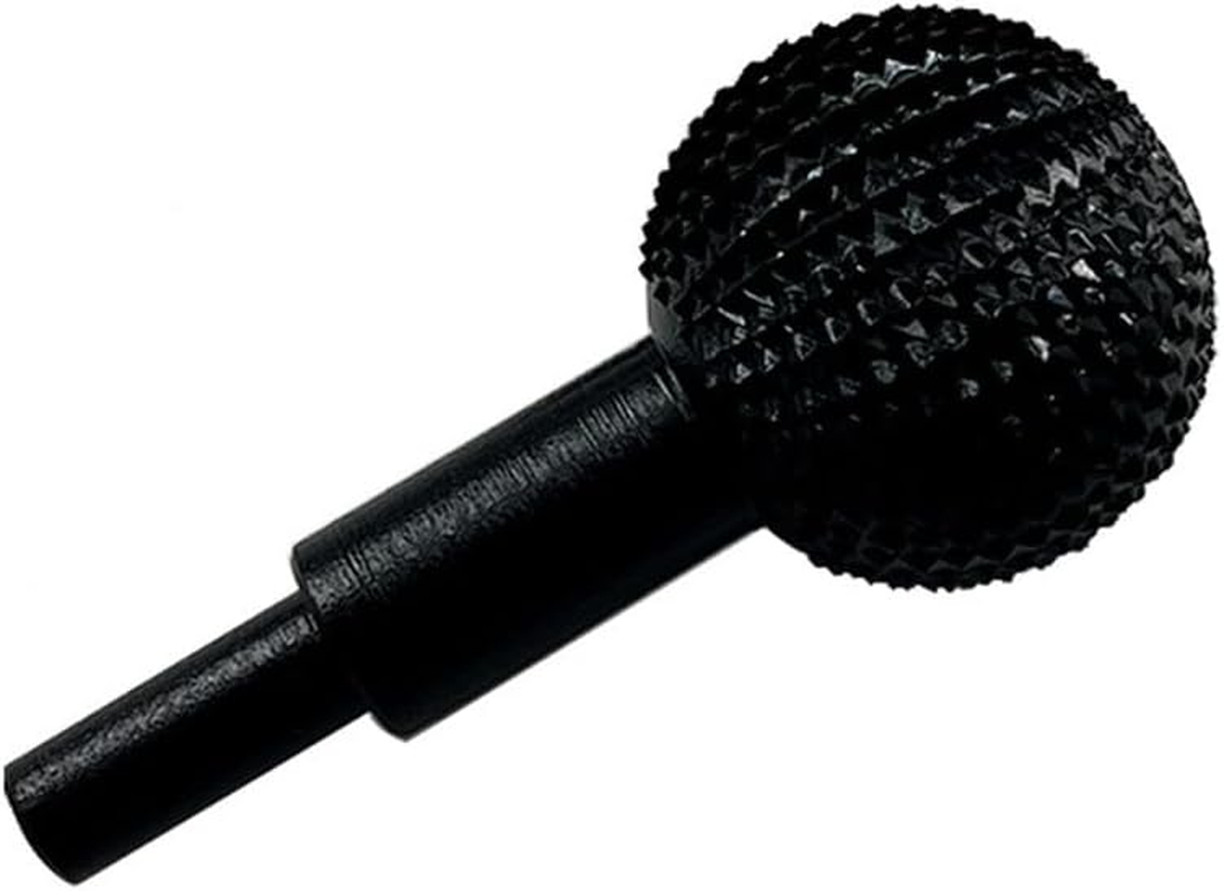 Ball Rotary Burr Rotary Grinding, Head Ball Gouge Power Carving Tools for Angle Grinder, Carving, Polishing, Angle Grinder Ball Grinding (Black)