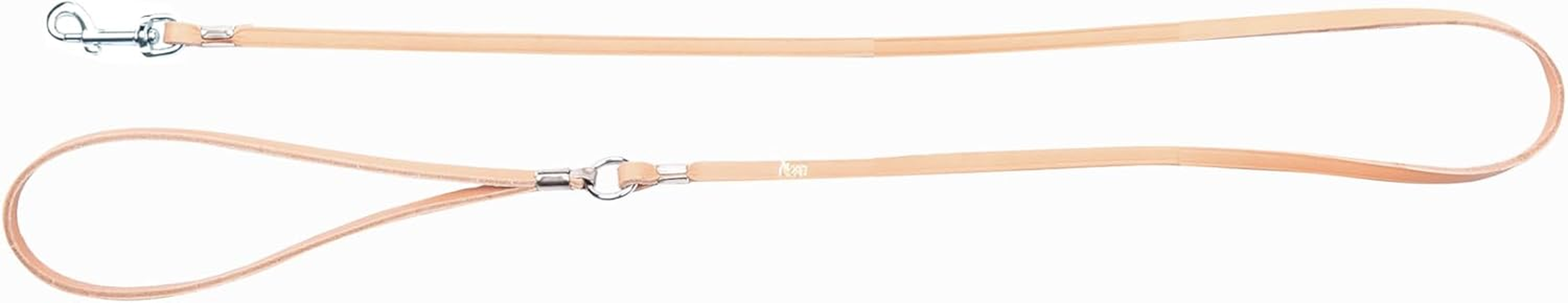 Dingo Very Strong and Durable Dog Leash from Genuine Leather Natural 10003