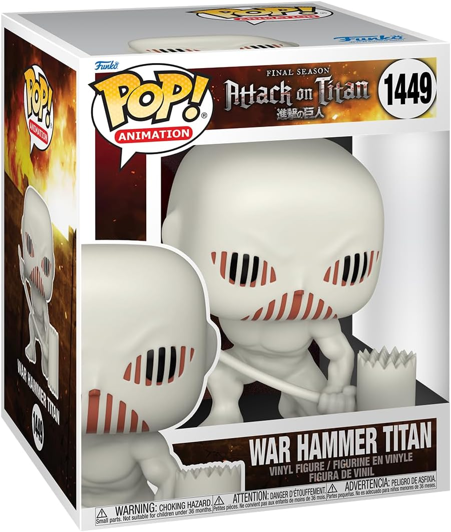 FUNKO POP! SUPER: Attack on Titan - War Hammer Titan image number 5