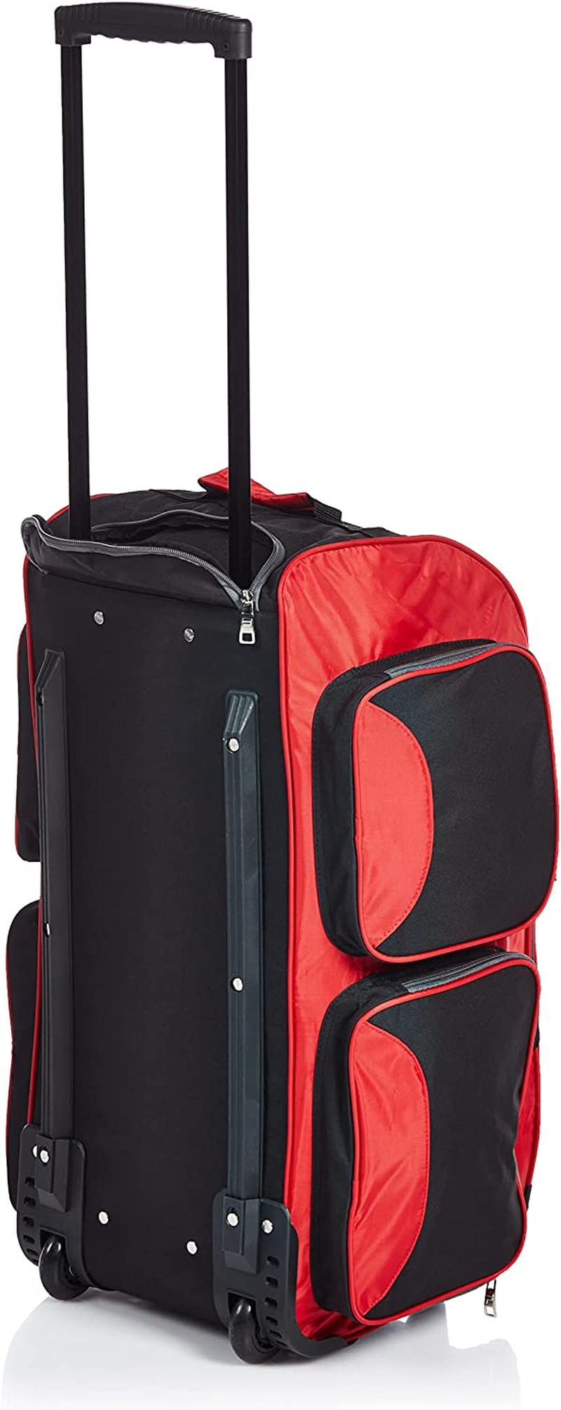 Fila 26" Lightweight Rolling Duffel Bag, Red, One Size, 26" Lightweight Rolling Duffel Bag