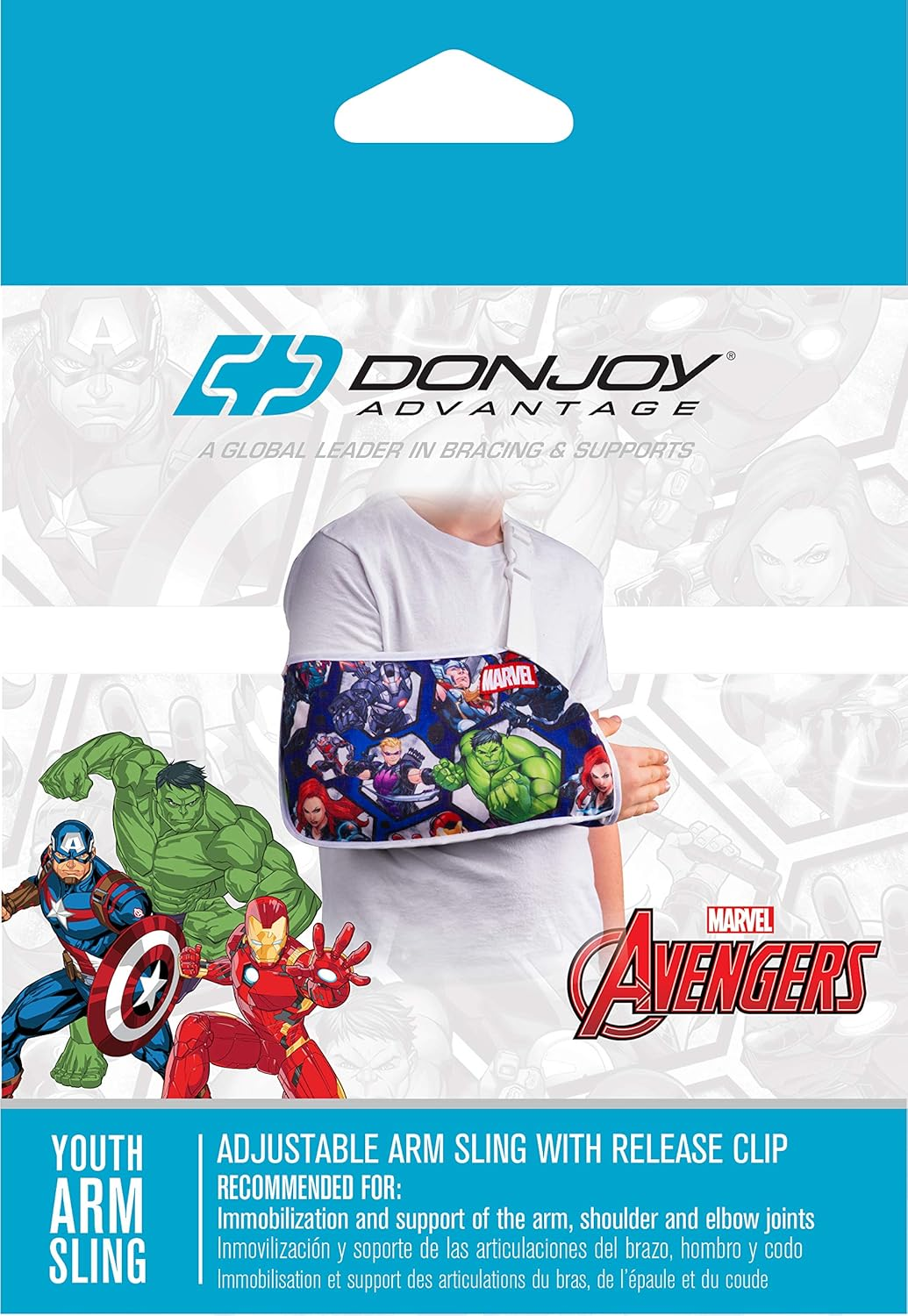 Donjoy Advantage Youth Arm Sling Featuring Marvel - Avengers Xx-Small image number 6