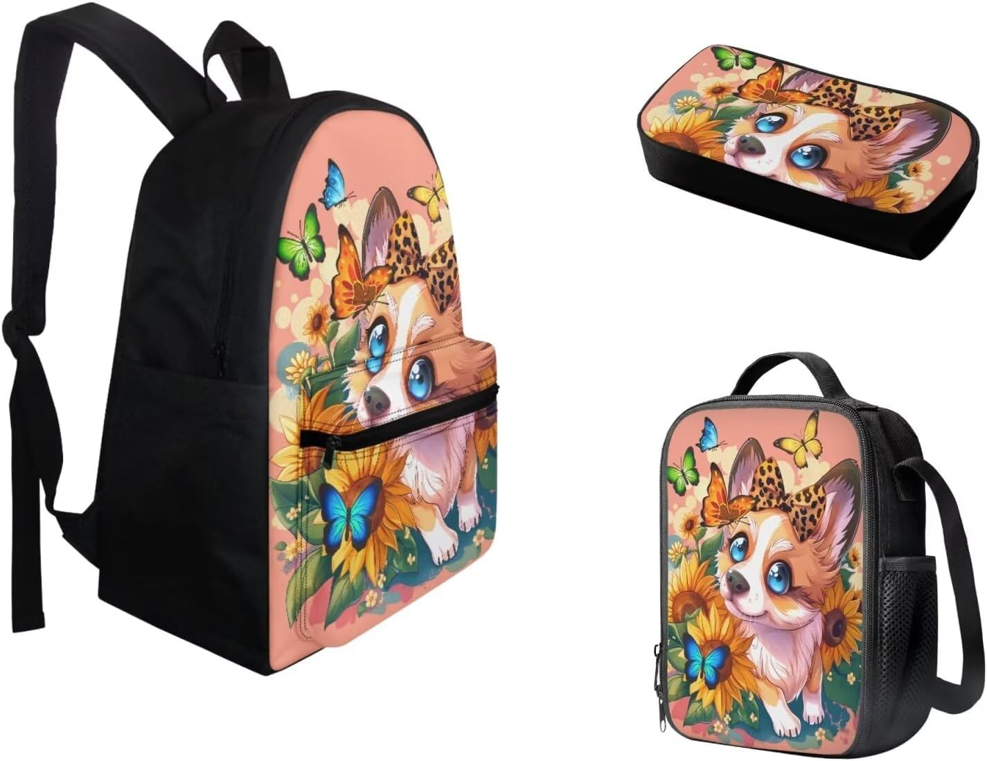 FOR U DESIGNS Backpack School Bag Student Kids Book Bag Casual Travel Daypacks for Teens Girls image number 2