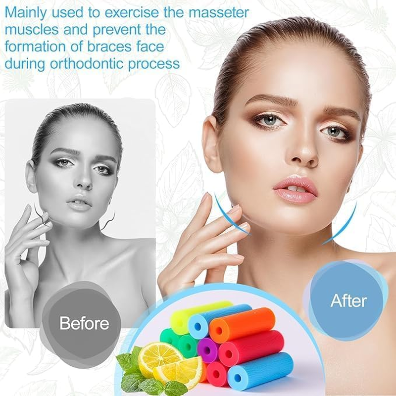 12PCS Aligner Chewies for Invisalign & Retainers, Orthodontic Chewies with Travel Case - Dental Seaters Chompers for Teeth Aligners Trays (Multicolor) image number 3