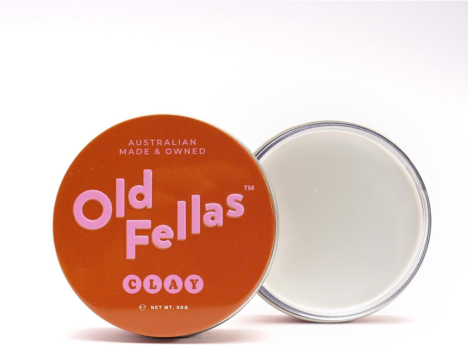 Old Fellas Matte Clay Hair Styling Product for Men &ndash; Strong Hold, Natural Finish &ndash; 90G &ndash; Australian Made &ndash; Texturising Hair Clay for Short & Long Styles image number 2