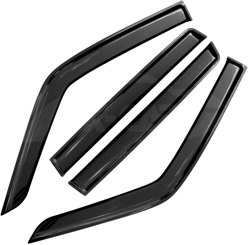 X-CAR Weather Shield Weathershields Car Window Visor Compatible with Nissan Patrol GU Y61 1998-2016 image number 4