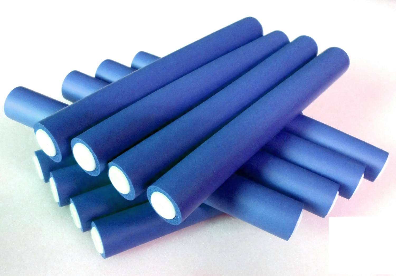 FP Papilotten Flex Winder Set Approx. 13 Mm Blue Pack of 12 (From German Hairdressing Supplies)