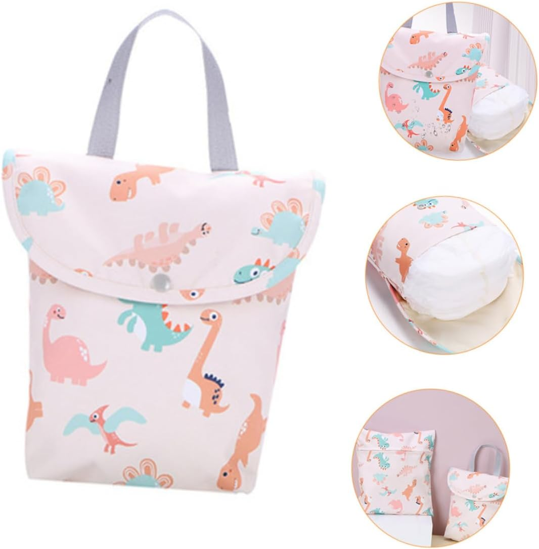 Multi-Functional Diaper Nappy Bin for Organizing Nappies Supply Storage Comfortable Handle Design image number 5