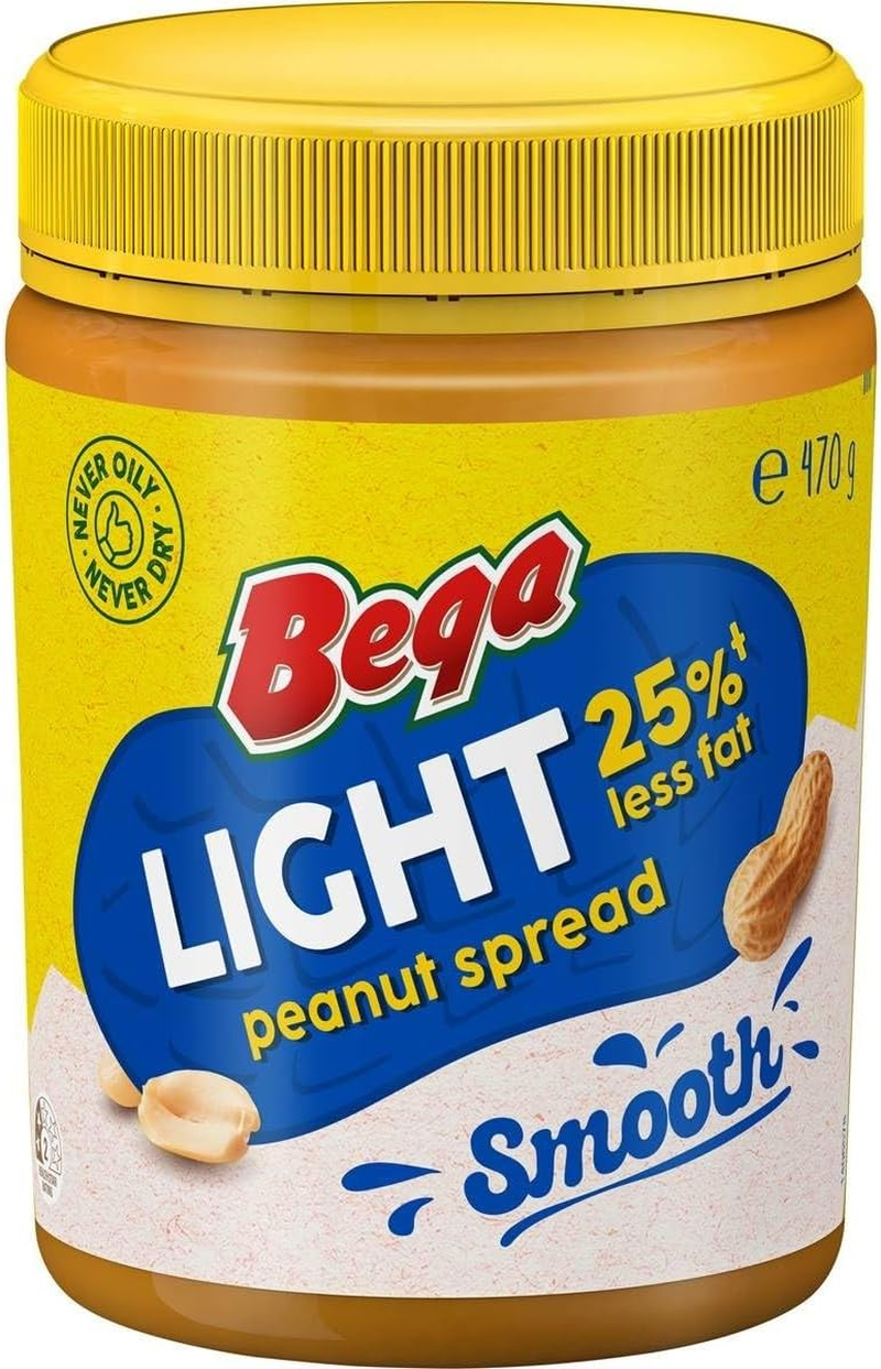 Bega Core Light Smooth Peanut Butter 470 G image number 3