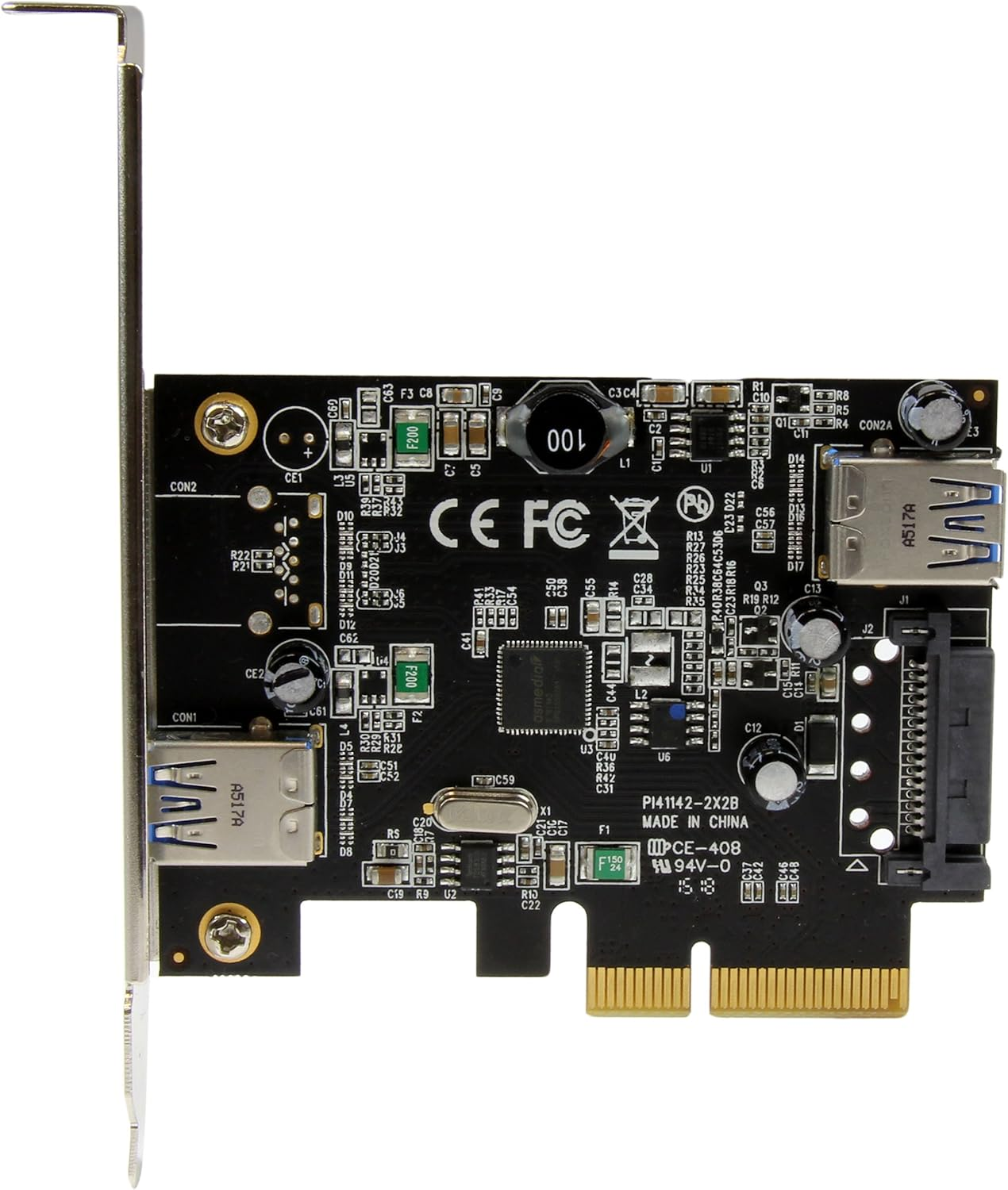 Startech.Com 2 Port USB 3.1 10Gbps Card with Type-A - PCI Express PEXUSB311EI image number 5