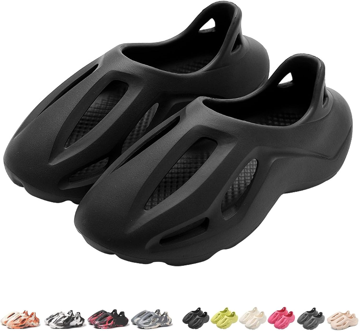 LOSD Foam Runner Shoes, Cloud Slides, Anti-Slip Quick-Drying Fashion Beach Shoes