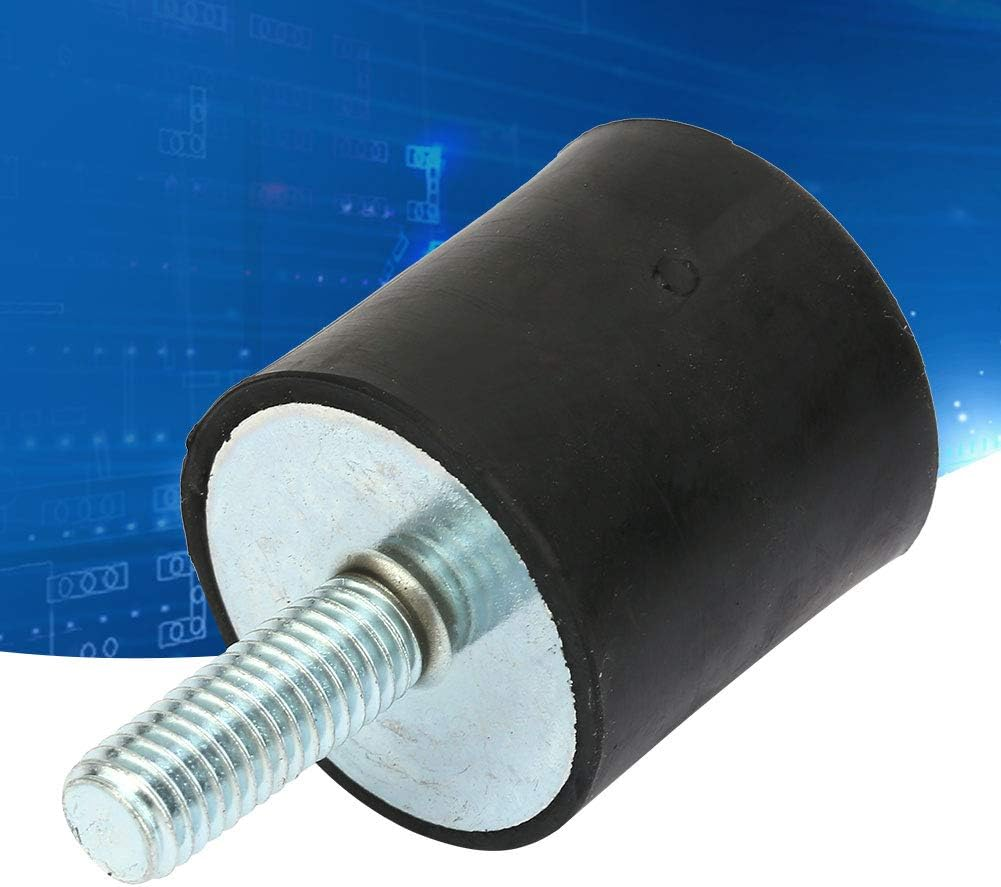 4PCS M8 Rubber Mounts, Rubber Isolator Mounts, anti Vibration Car Boat Bobbins with Silentblock for Air Compressors, Gasoline Engines, and Water Pumps, Rubber, Metal (VD30*30 M8*23) image number 1