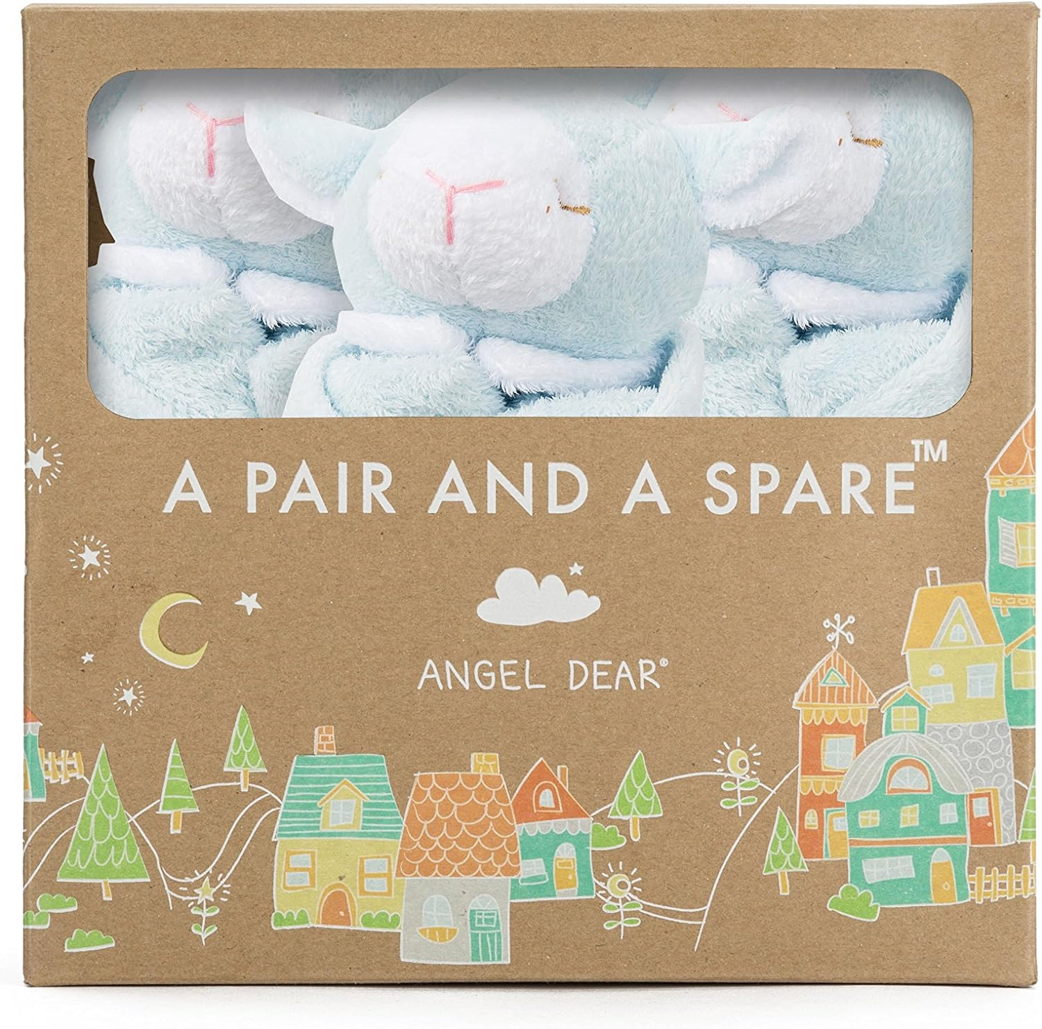 Angel Dear Pair and a Spare 3 Piece Blanket Set, Tiger