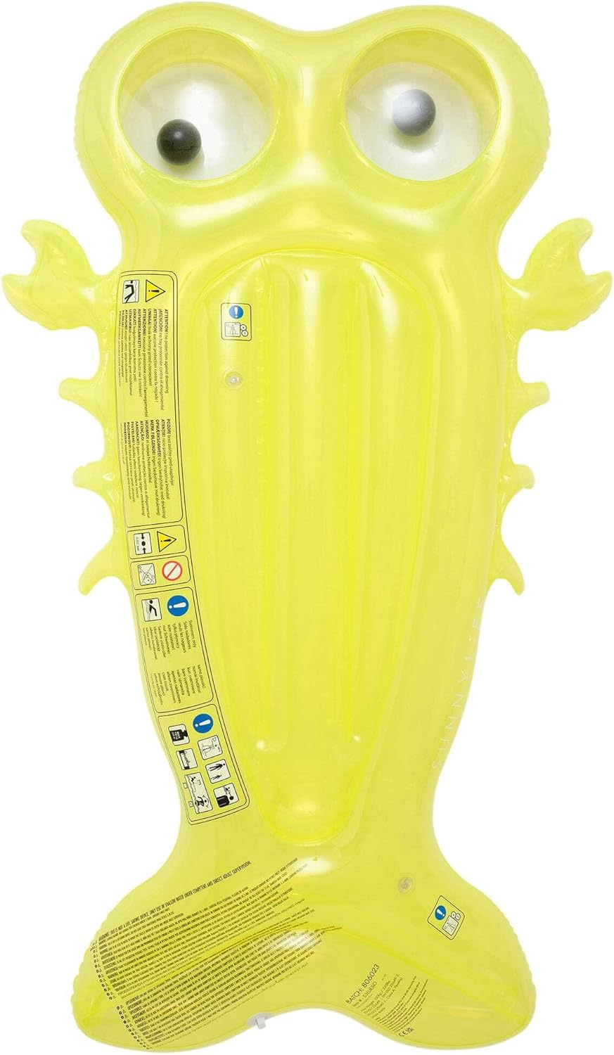 Luxe Lie-On Float | Sonny the Sea Creature Citrus