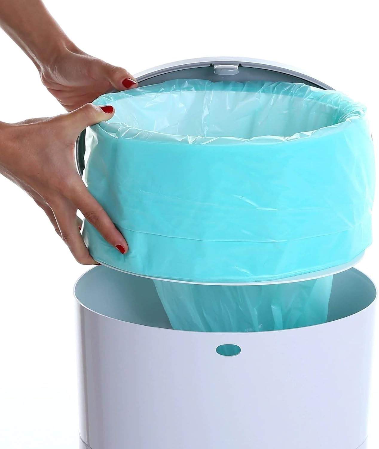 4 Pack Nappy Disposal Bin Liners,Compatible with Korbell Classic 16L Litter Champ Diaper Pail, Holds up to 1980 Diapers image number 2