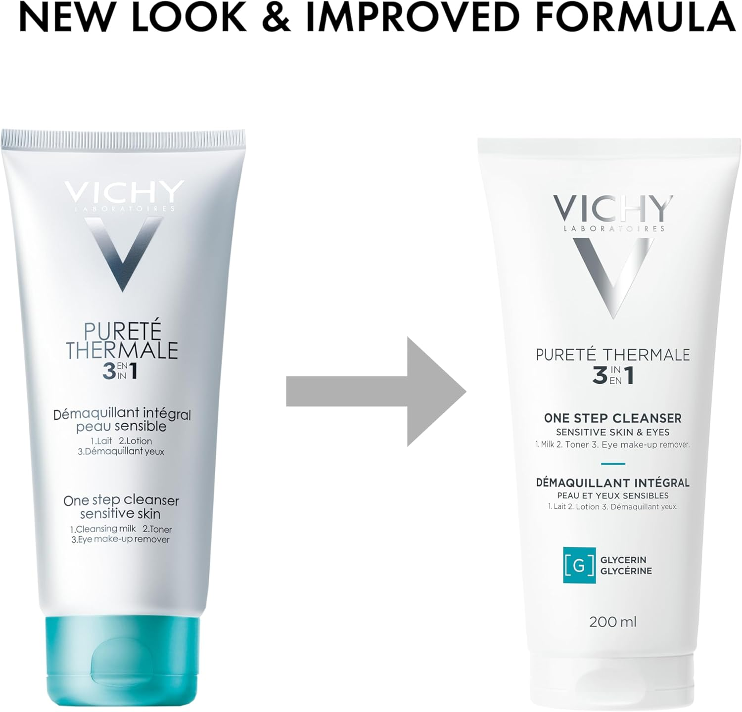 Vichy Purete Thermale 3-In-1 One Step Milk Cleanser, 200Ml image number 6