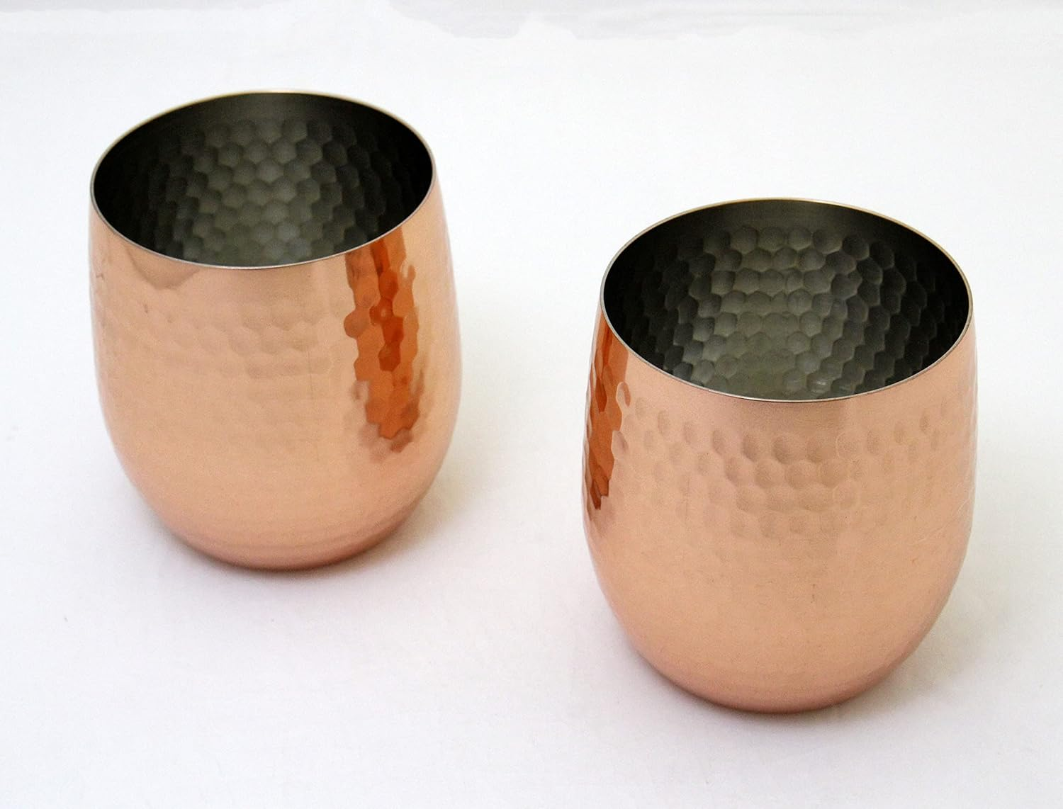 Castle Enterprises Asahi High Quality Copper Cup Pure Copper Lock Cup 2PC Set Gift Set Gift Package - Lock Cup Set Of 2 image number 5