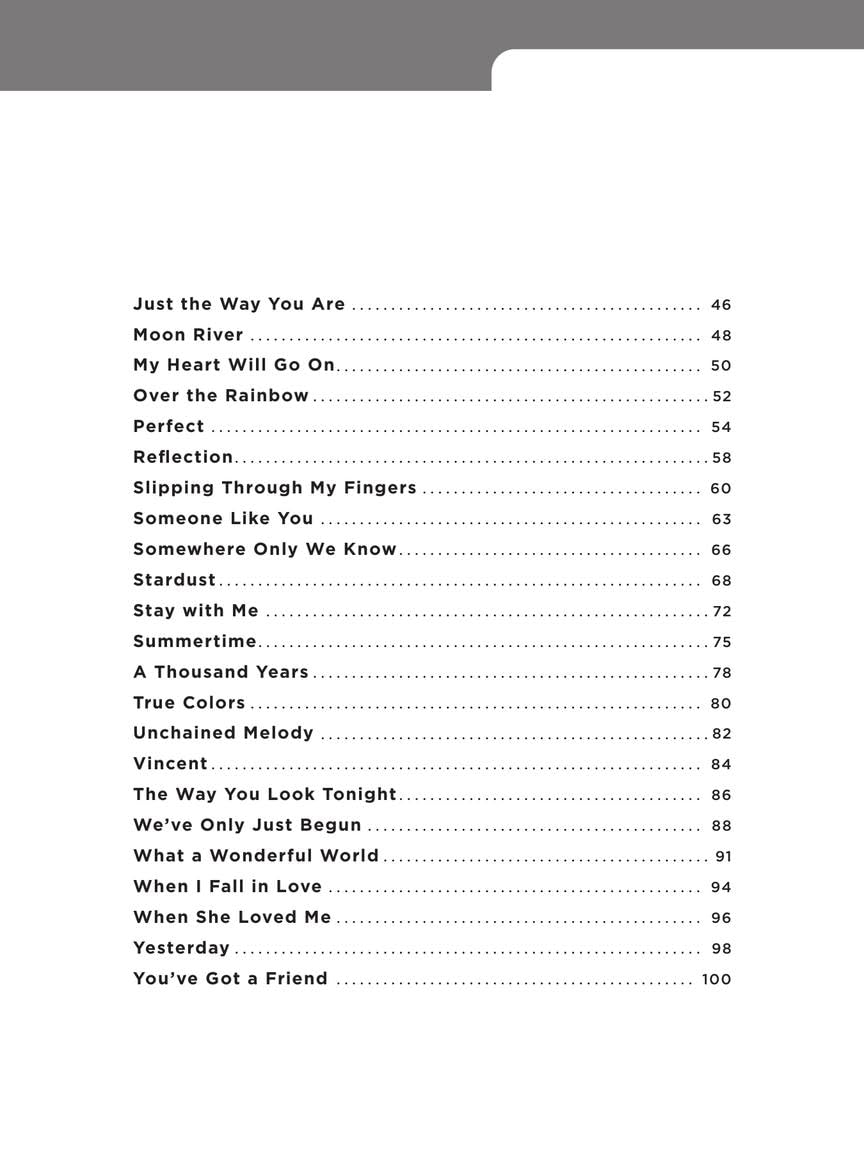 40 of the Most Beautiful Songs Ever: Really Easy Piano Series with Lyrics & Performance Tips image number 2