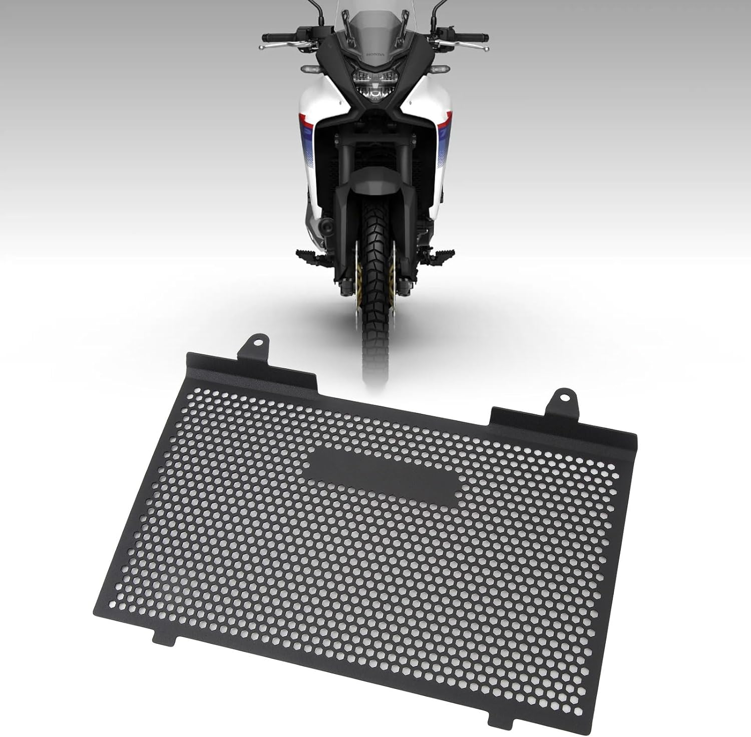 Motorcycle Radiator Guard, Debris Enter Prevention Water Tank Radiator Grill Protective Cover for Transalp XL750 2023, Heat Dissipation, Easy to Install image number 6