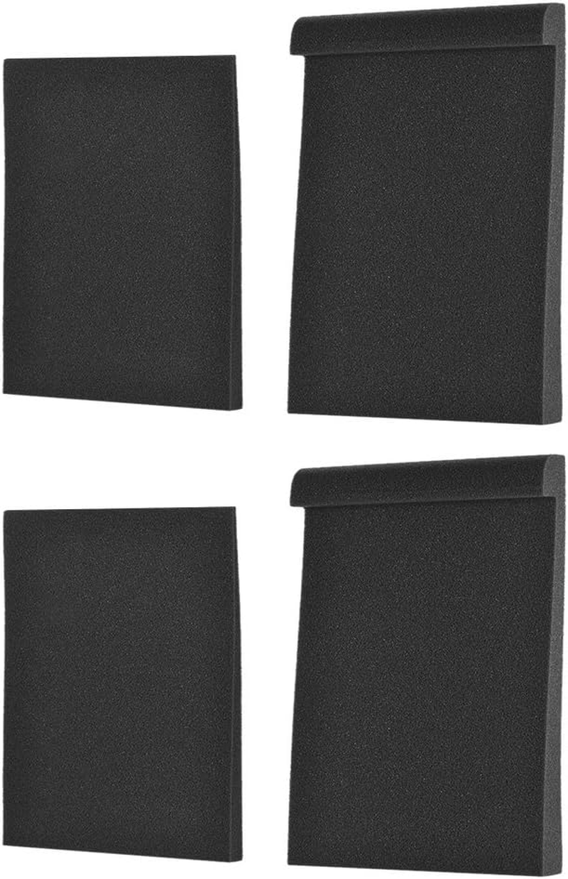Daseeme 2 - Pack Acoustic Studio Monitor Speaker Isolation Foam Pads for Vibration Isolation and Resonance Reduction, 11"X7.4" image number 6
