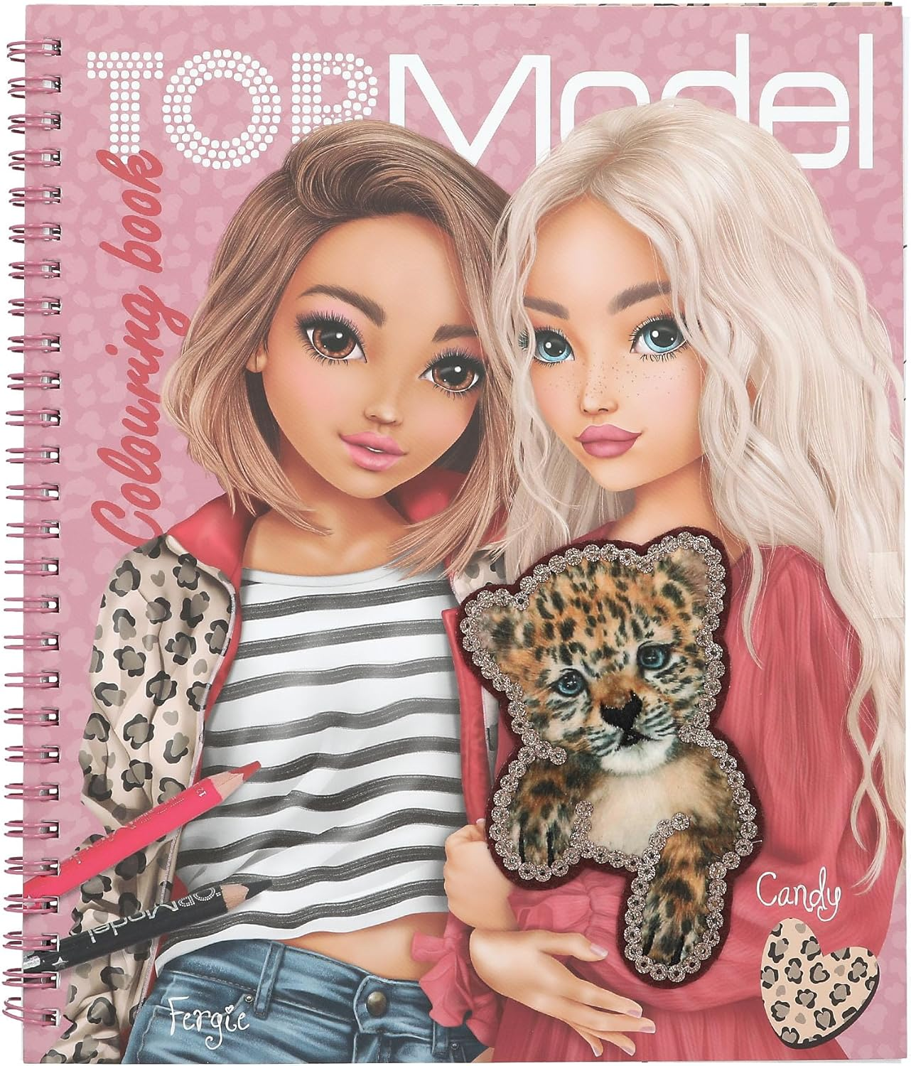 Depesche Top Model Colouring Book Leoheart Album for Colouring and Creating image number 2