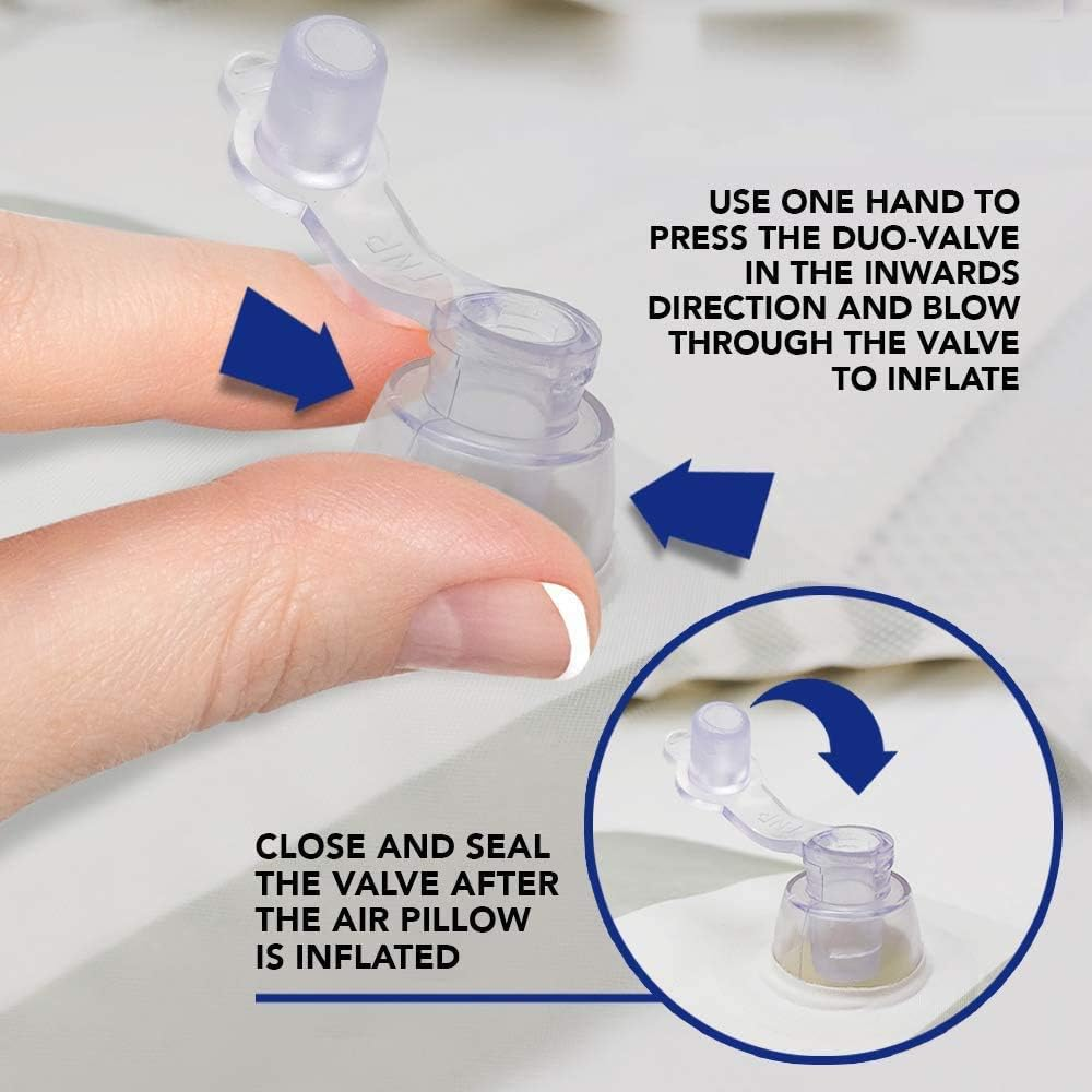 Pack of 2 Air Mattress Pool, Water Hammock for Adults and Children, Swimming Mat, 4-In-1 Floating Air Mattress with Mesh for Swimming Parties image number 1