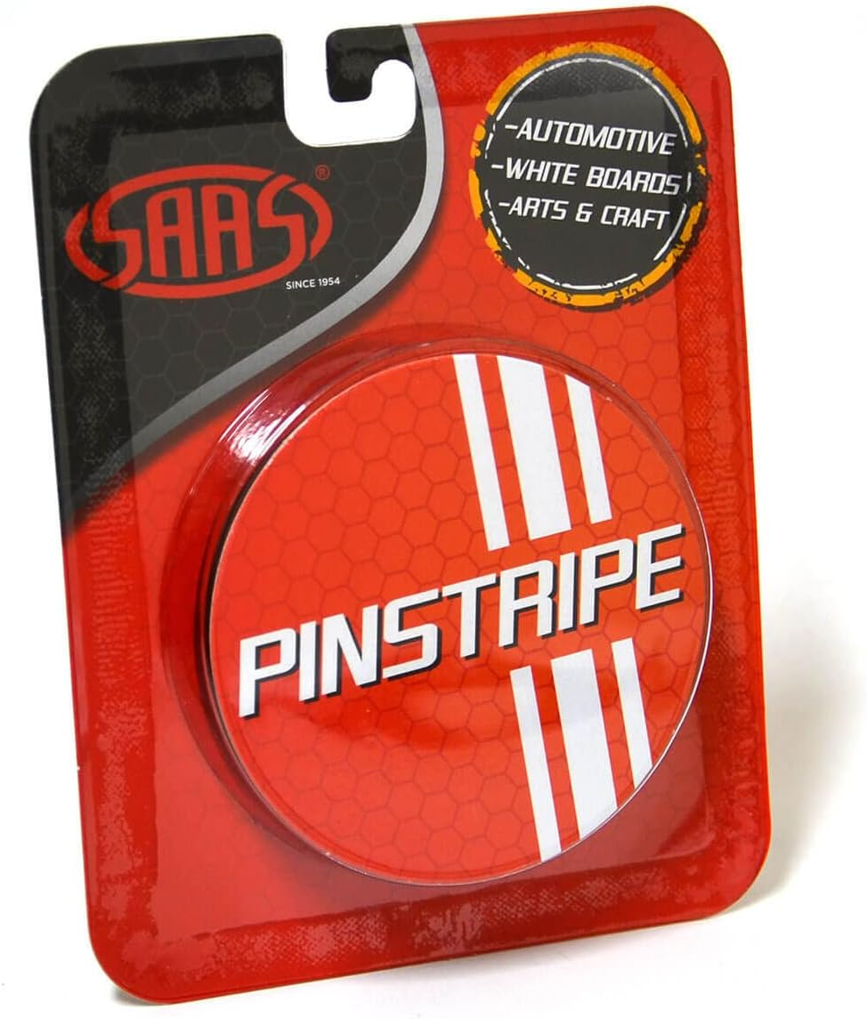 SAAS 12Mm Pinstripe, Double Red (10M) - 1603