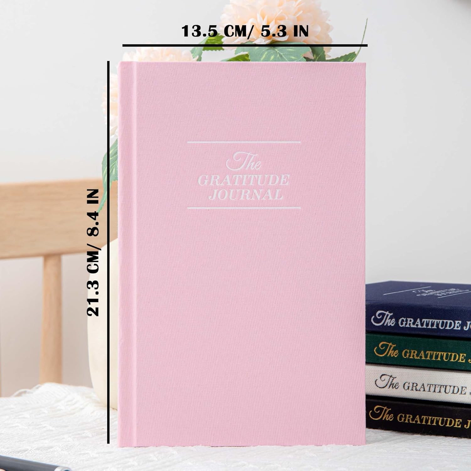 Gratitude Journal for Women Men, Daily Journal for Self-Care, Undated Inspirational Gratitude Diary for Positivity, Mindfulness, Affirmation with Prompts image number 2