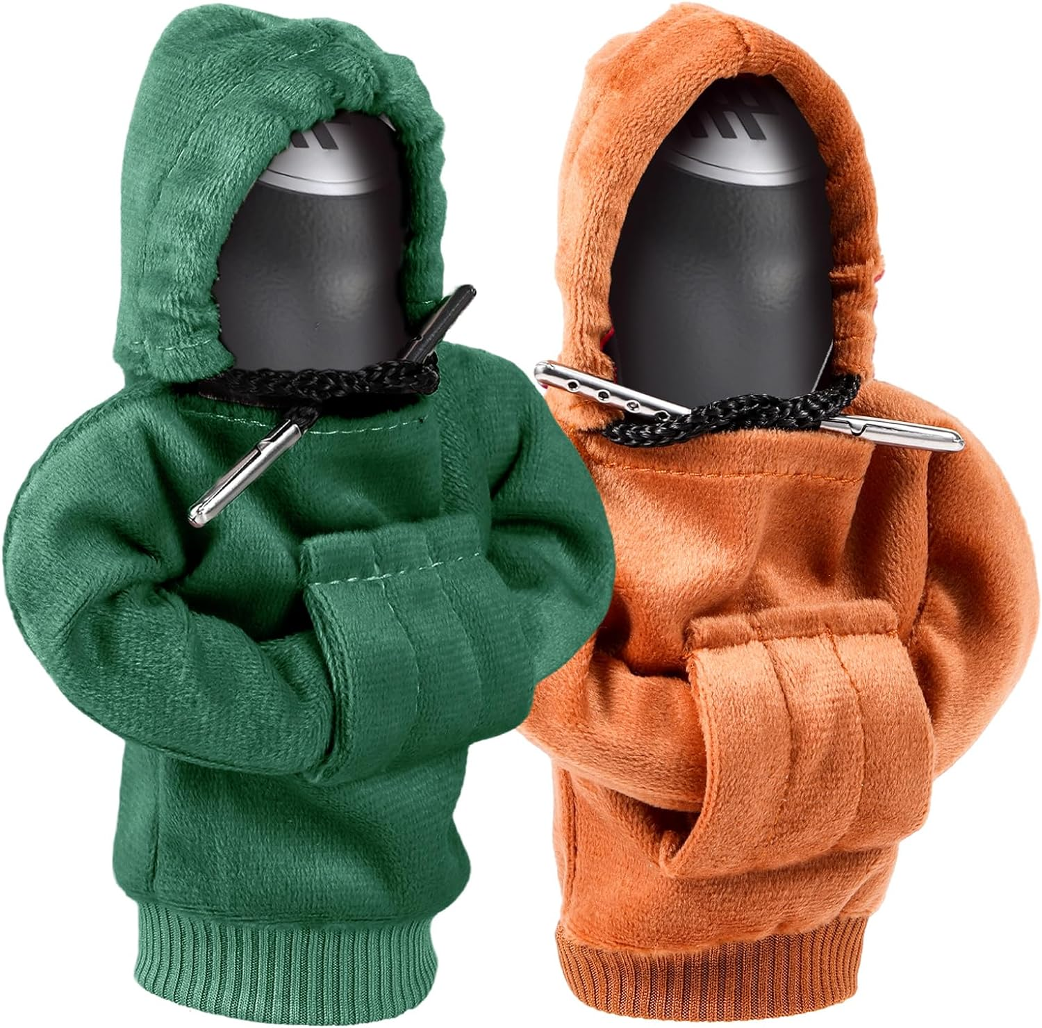 Gear Shift Hoodie, Universal Car Gear Shift Knob Cover, Funny Sweater Shifter Hoodie, 4.7 Inch Gear Stick Hoodie Protector Decoration(Black)