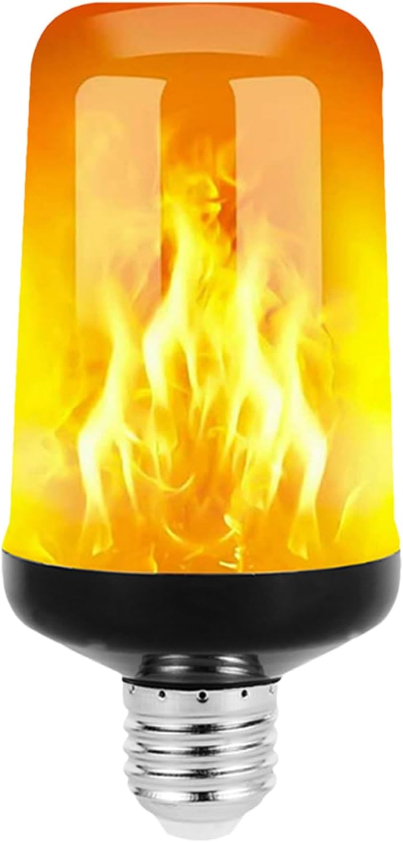 Flame Lamp - LED Flickering Light Bulb | Flame Effect Light Bulbs - 4 Lighting Modes Decorative Atmosphere LED Lamps | Flame Effect Dancing Fire Light Bulb for Home, Garden, image number 6