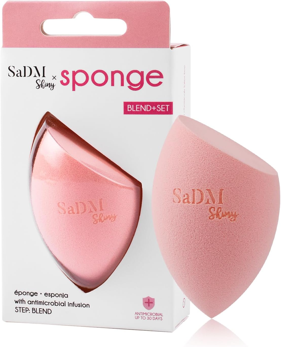 Makeup Blender Sponge for Liquid & Cream Foundation, Blush & Powders - Full Coverage, Streak-Free Professional Makeup Applicator Tool - Washable & Latex Free - Ideal for Dry & Wet Use image number 2