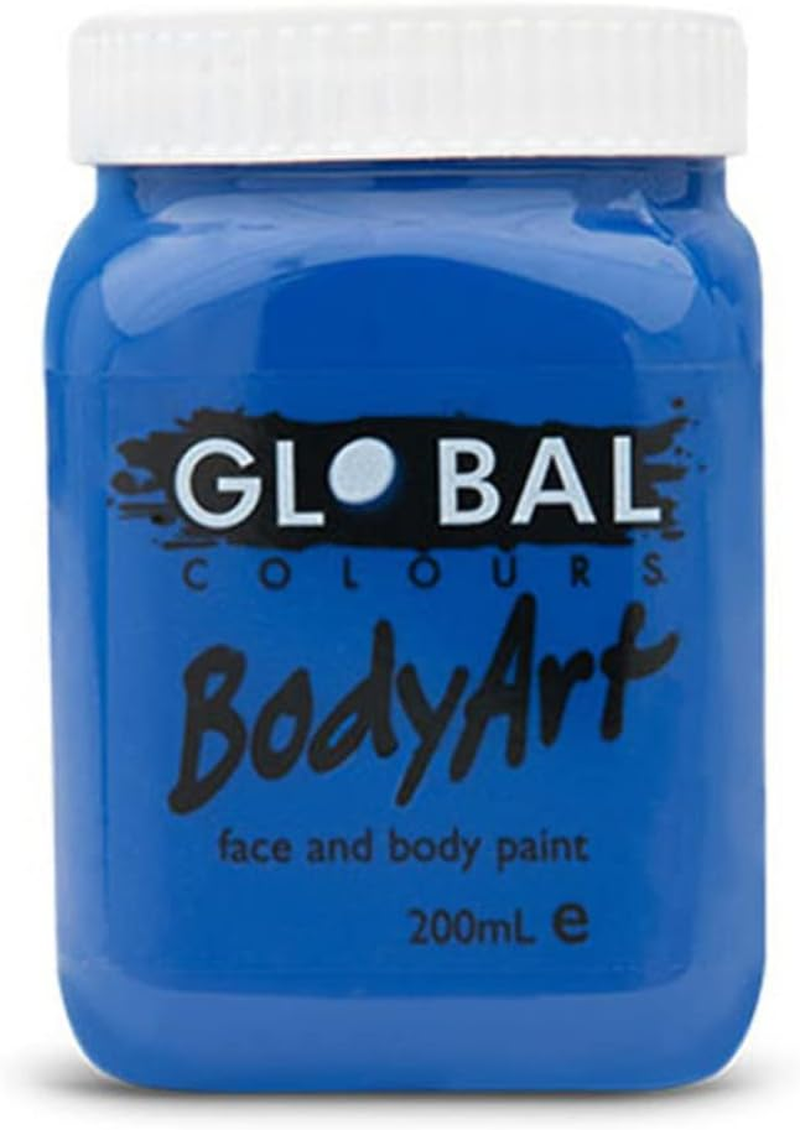 Global Blue Facepaint 200Ml