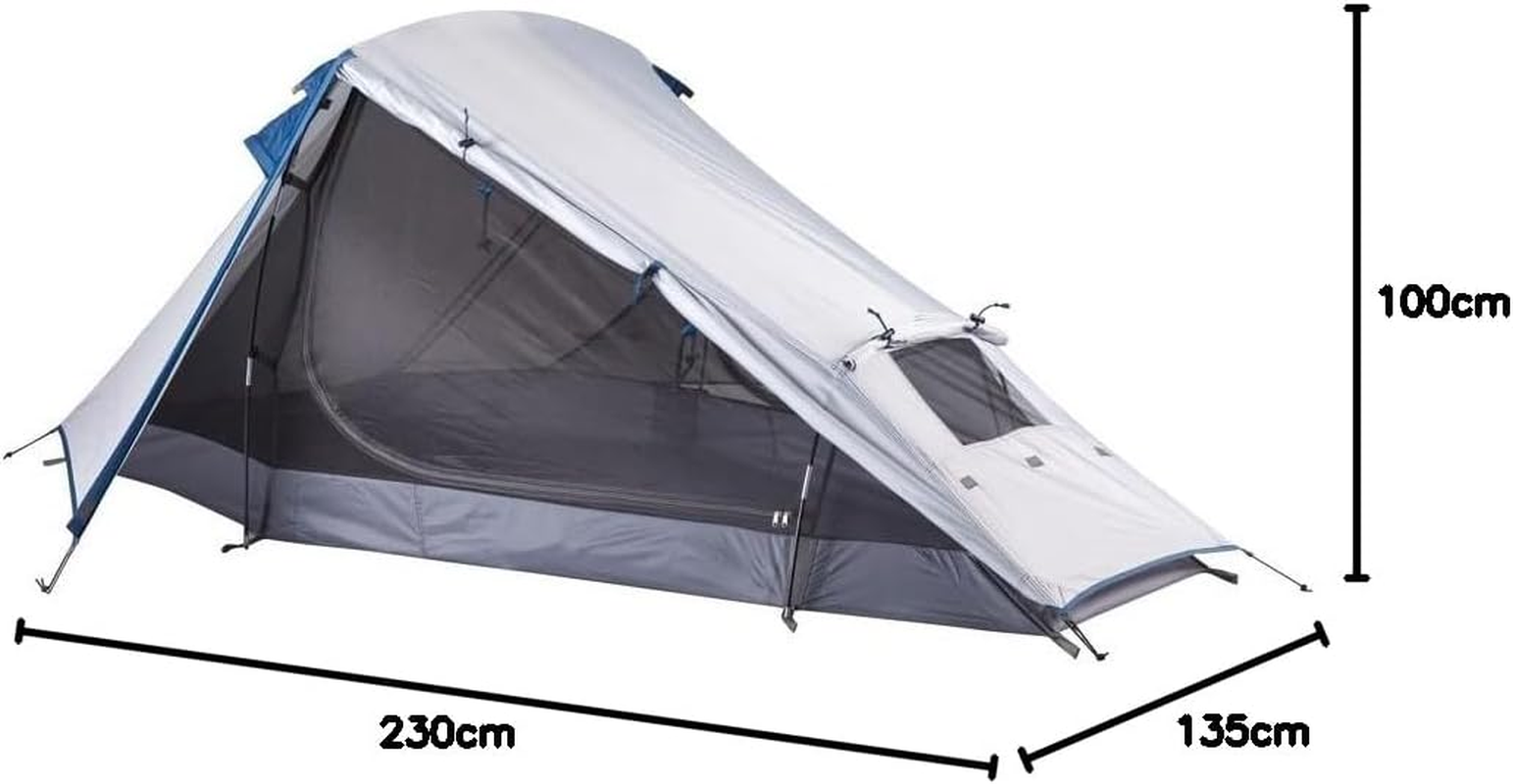 Oztrail Nomad 2 Person Hiking Tent - Great for the Solo Hiker Who Likes the Extra Room, or Two People Using the Vestibule on Each Side for Storing Their Gear image number 1