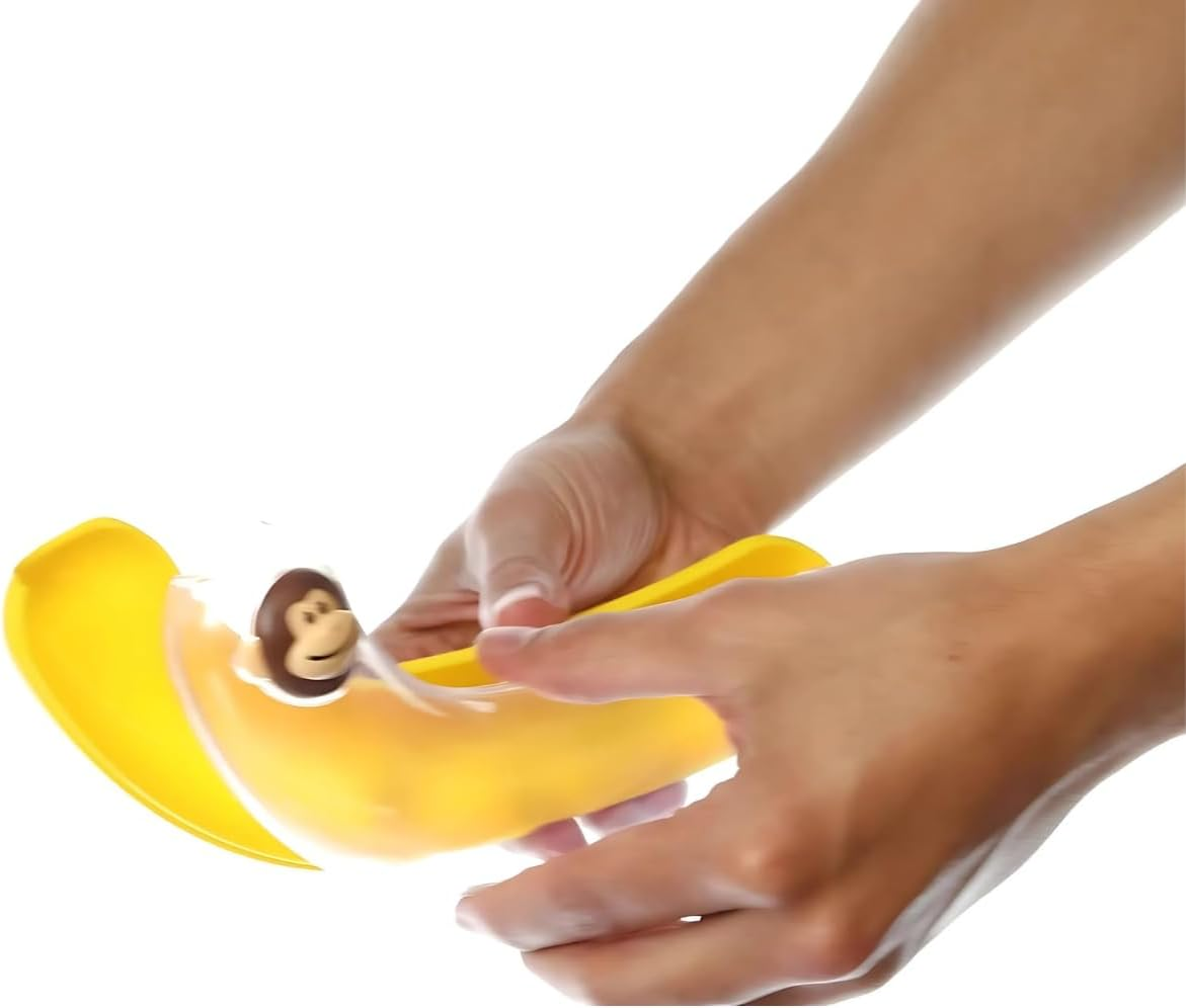 Joie 77711 Monkey Banana Storage Pod, Yellow, 22.9 X 8.3 X 4.4 Cm image number 5