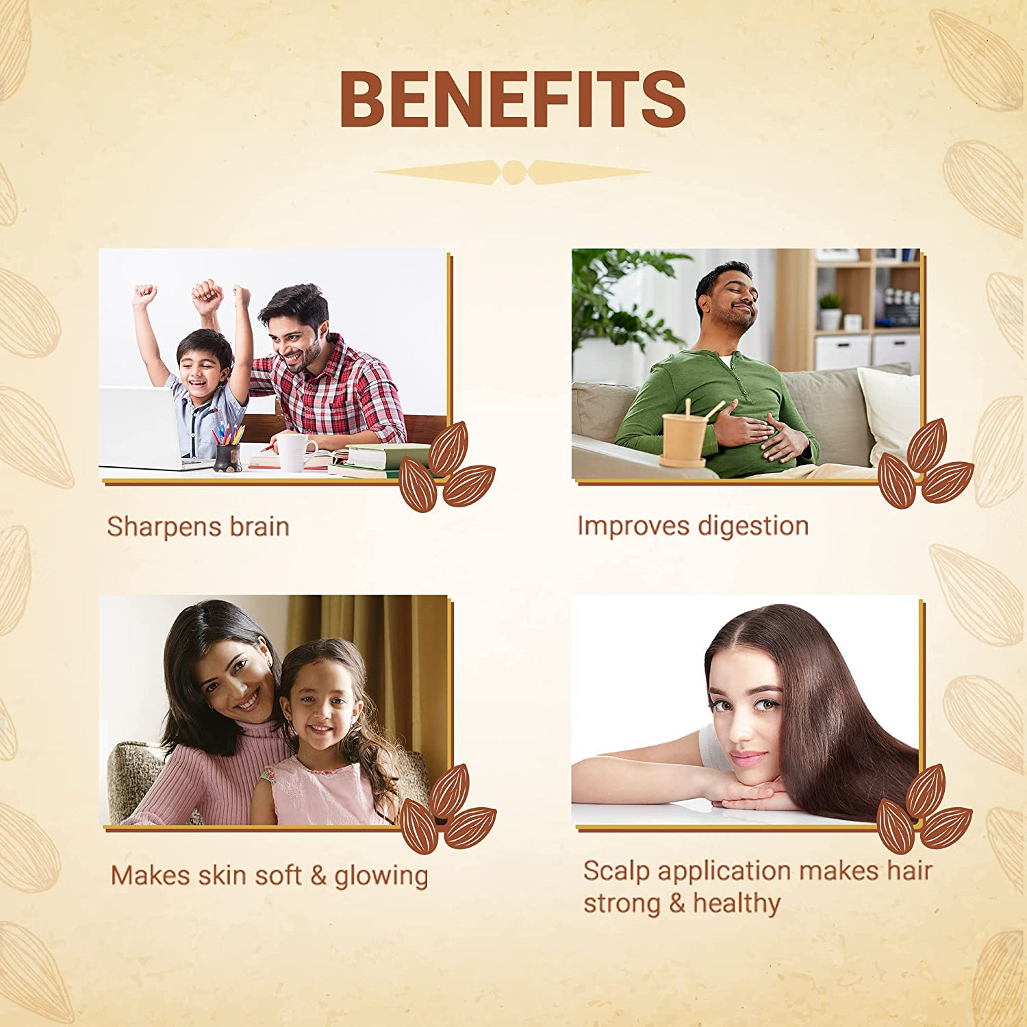 Dabur Badam Tail,100Ml image number 1