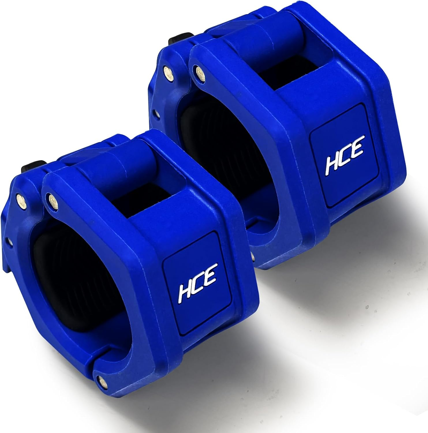 50Mm ABS Olympic Barbell Clips&ndash; Quick Release Pair of 2-Inch Barbell Clamps,Heavy-Duty Weightlifting Bar Lock Collars, for Powerlifting,Strength Fitness Training &ndash; Secure & Durable - Red image number 7