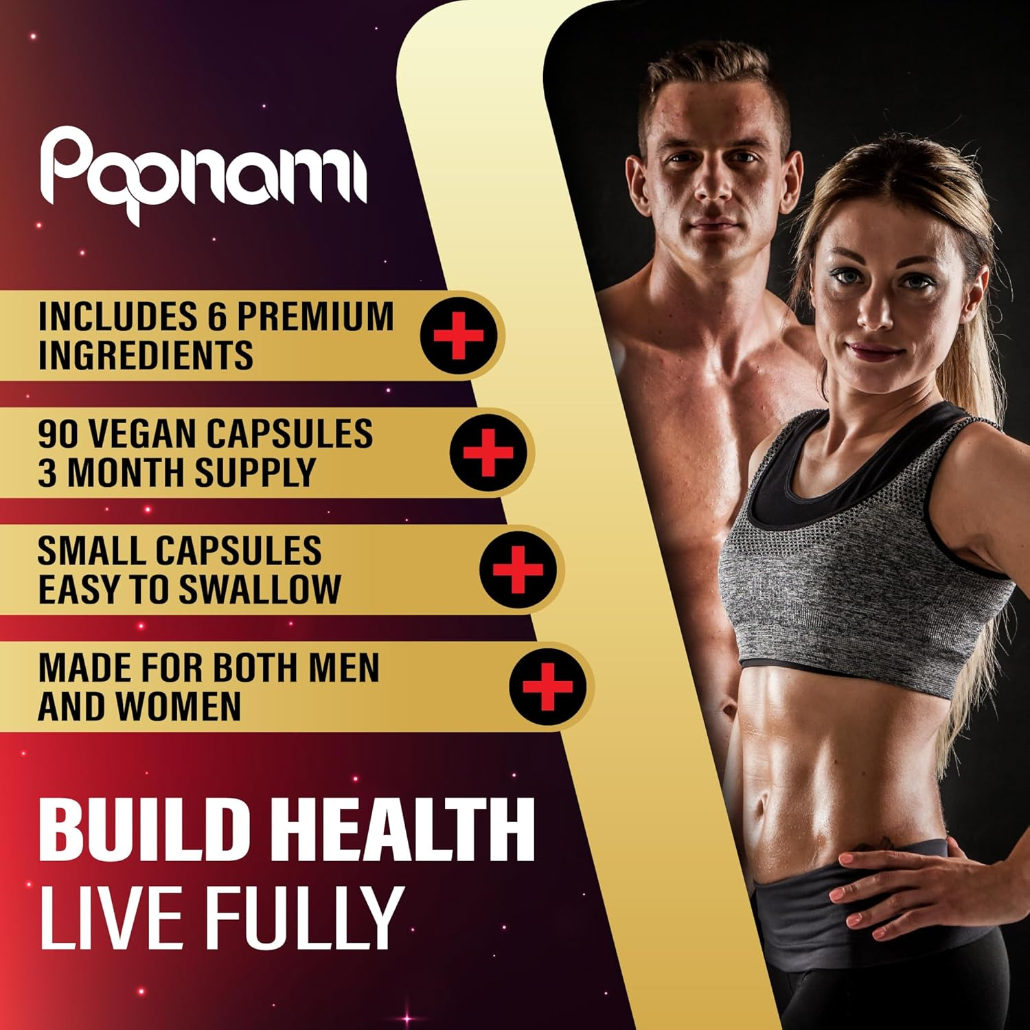 6-In-1 Nattokinase Supplements - Blended with Serrapeptase, Curcumin Extract, Bromelain, Boswellia & Black Pepper - Support Natural Antioxidant - 90 Count image number 1