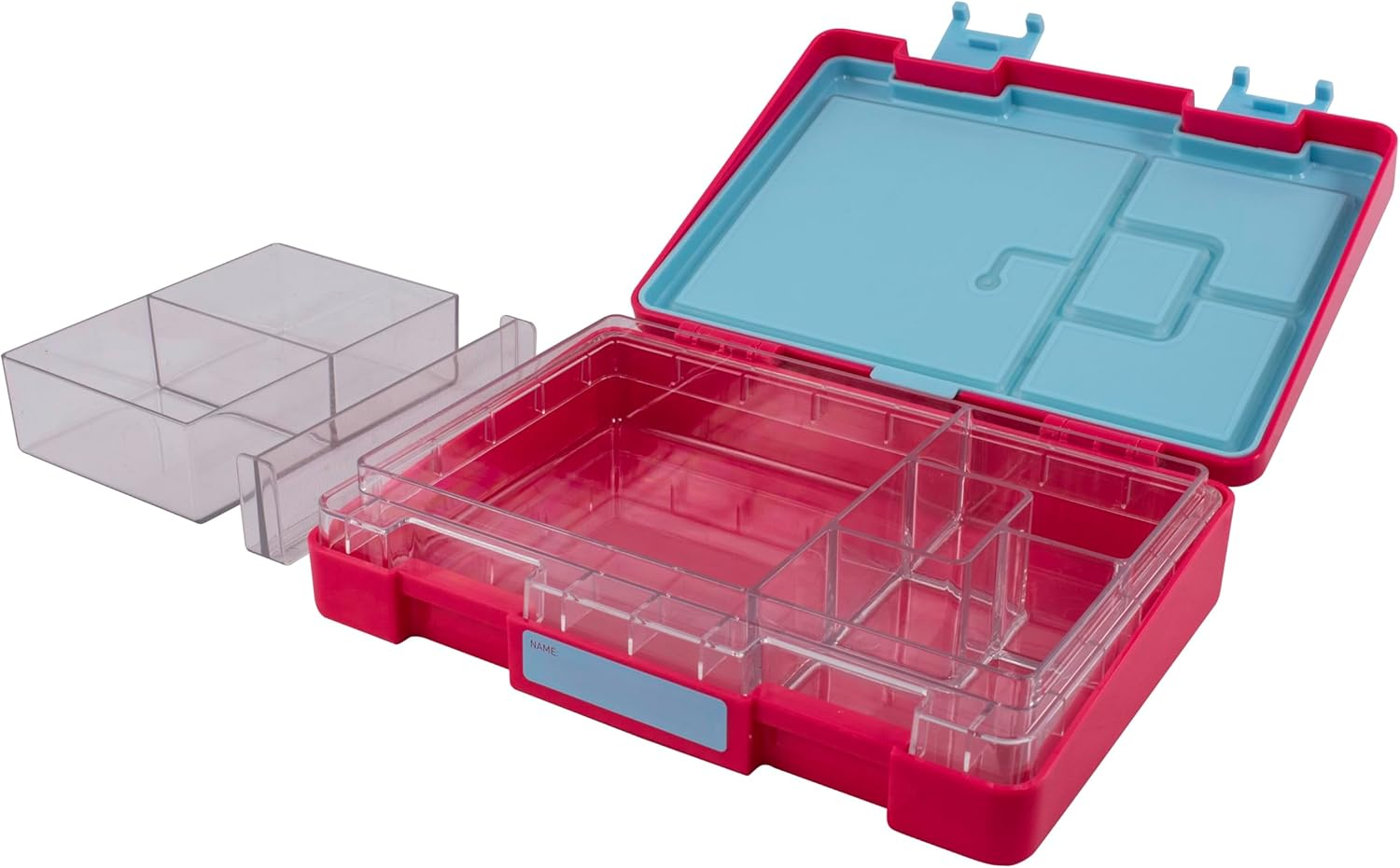 Avanti Yumyum Bento/Lunch Box, Lipstick Pink image number 1