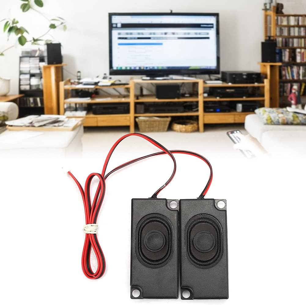 Surround Sound Speakers, Speakers Portable Heavy Bass Audio Cavity Magnetic Dual Speaker Mini Speaker Loudspeaker for Home Use,8&Omega; 3W