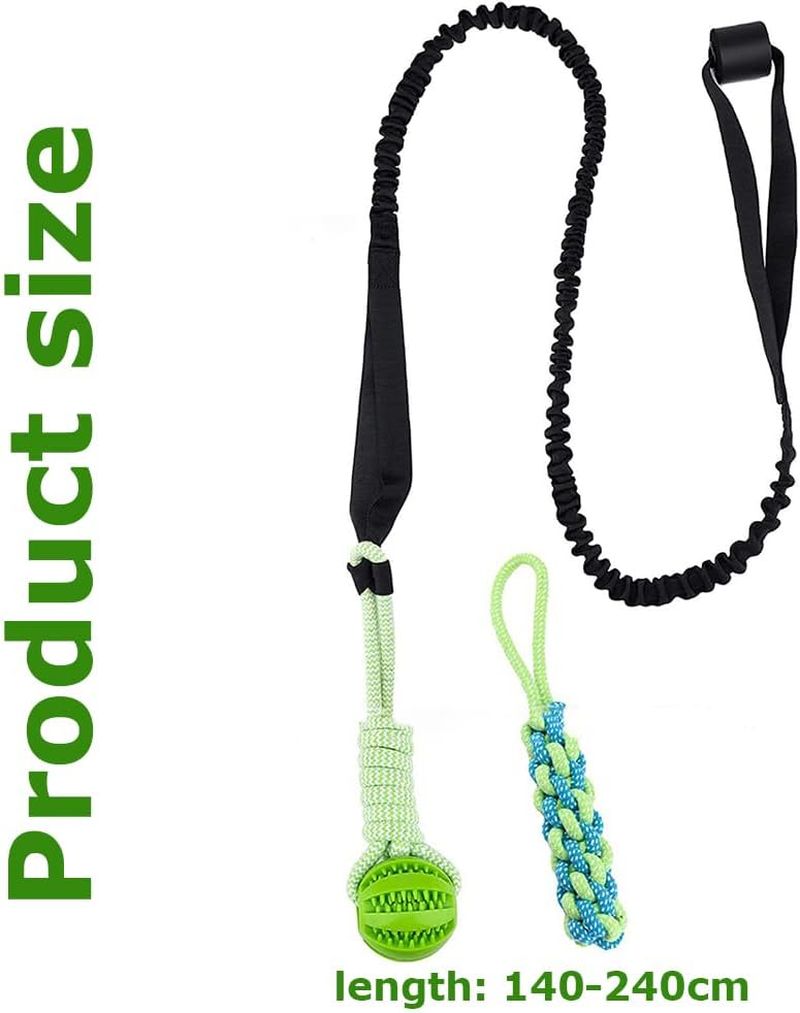 Dog Pole Rope Toys,Interactive Exercise Play,Interactive Tether Pull,Dog Rope Play,Pet Outdoor Entertainment,Retractable Tugger Dog Rope,For Pet Exercise image number 1