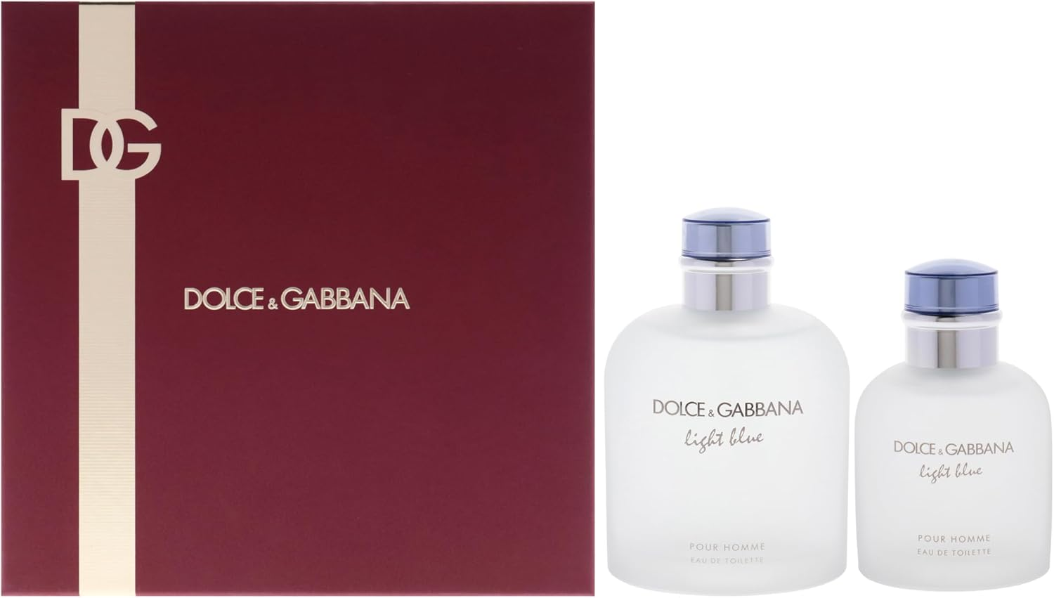 Light Blue by Dolce and Gabbana for Men - 2 Pc Gift Set 6.7Oz EDT Spray, 2.5Oz EDT Spray image number 3
