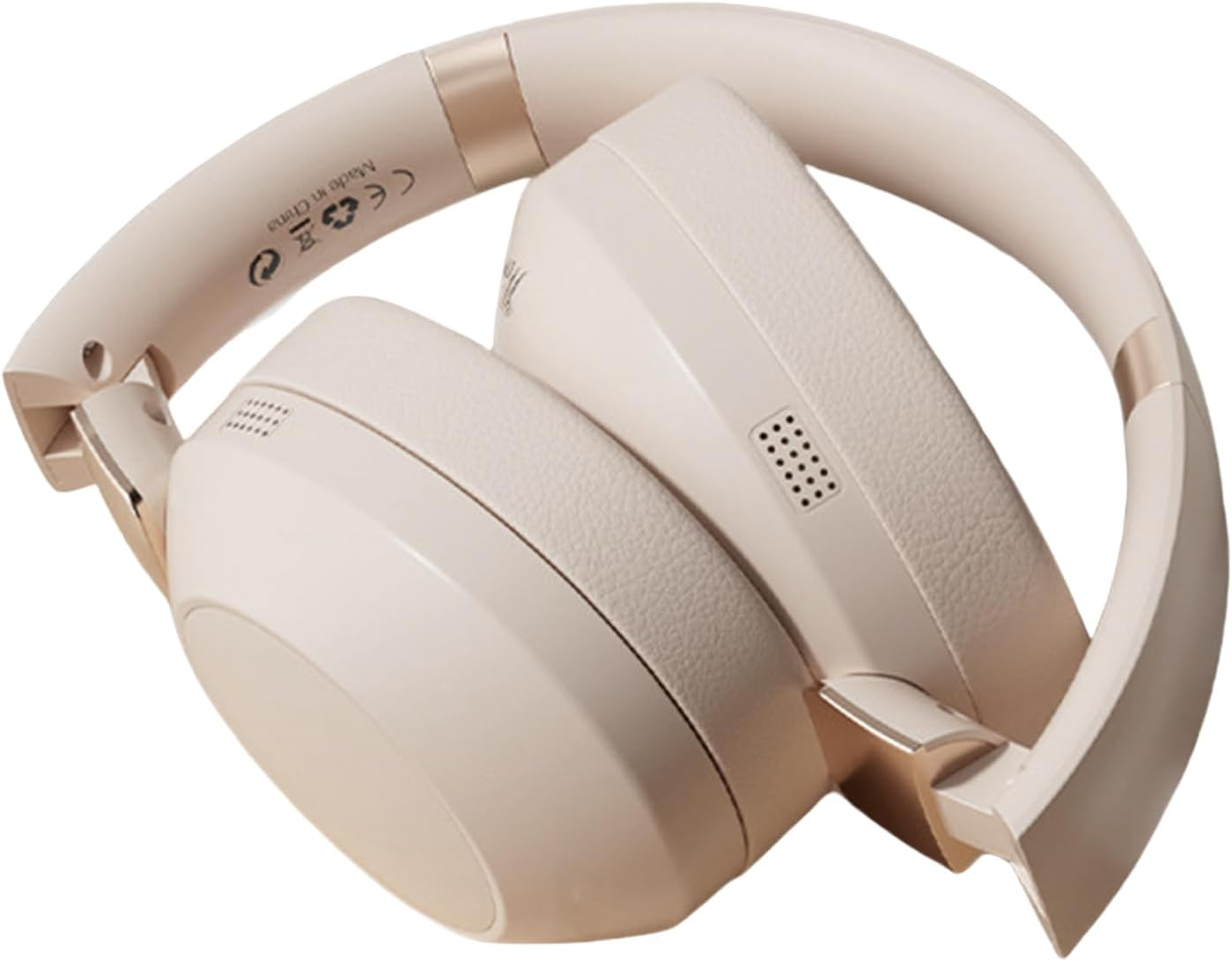 JIEBWCHA Wireless Headphones over Ear - Noise Cancelling Headset,Wireless over Ear Stereo Noise Cancelling Headset Foldable Headphones for Travel image number 4