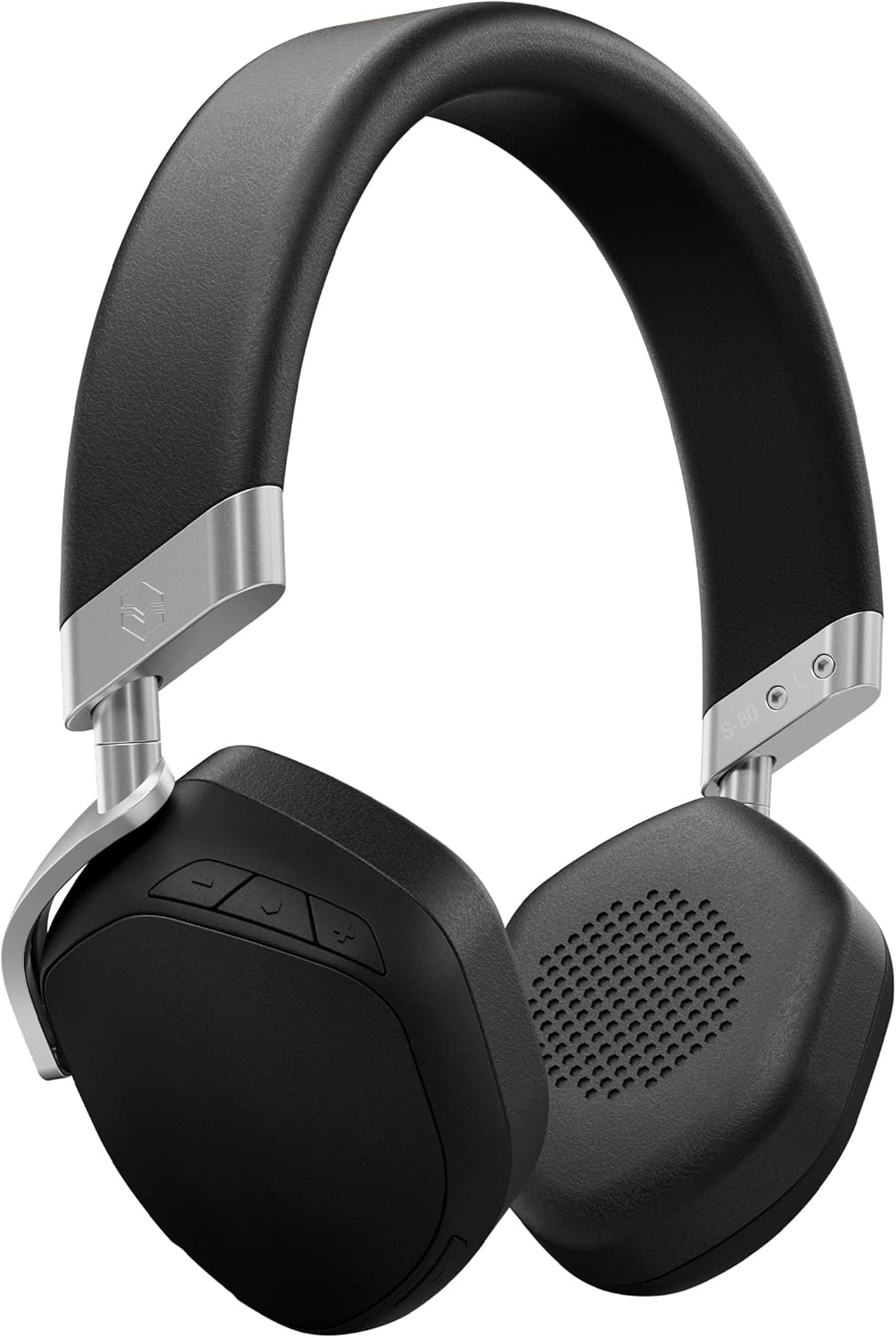 V-MODA S-80 Wireless Headphones and Speaker System. Sleek and Stylish Design. Personalize Your S-80 with Interchangeable Magnetic Covers (Black) image number 3